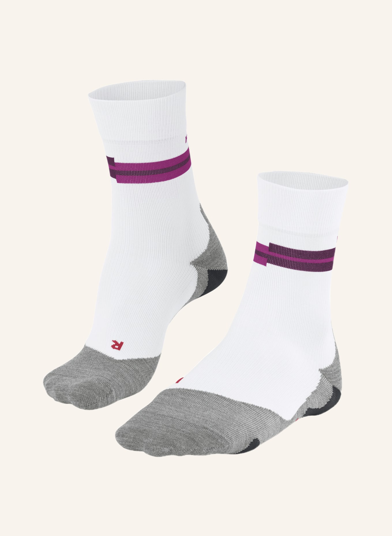 FALKE Running socks RU5, Color: 2001 WHITE (Image 1)