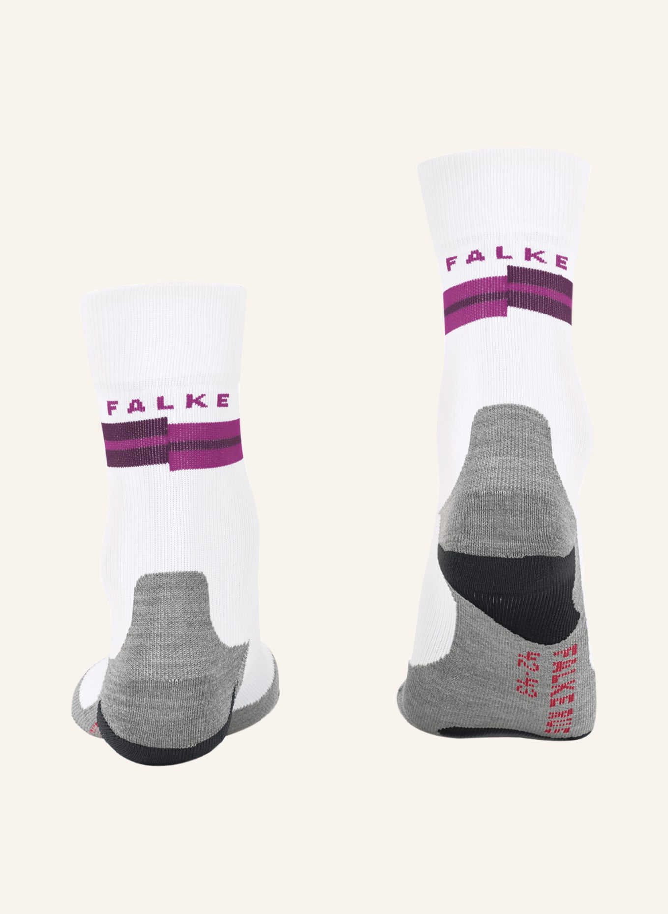 FALKE Běžecké ponožky RU5, Barva: 2001 WHITE (Obrázek 2)