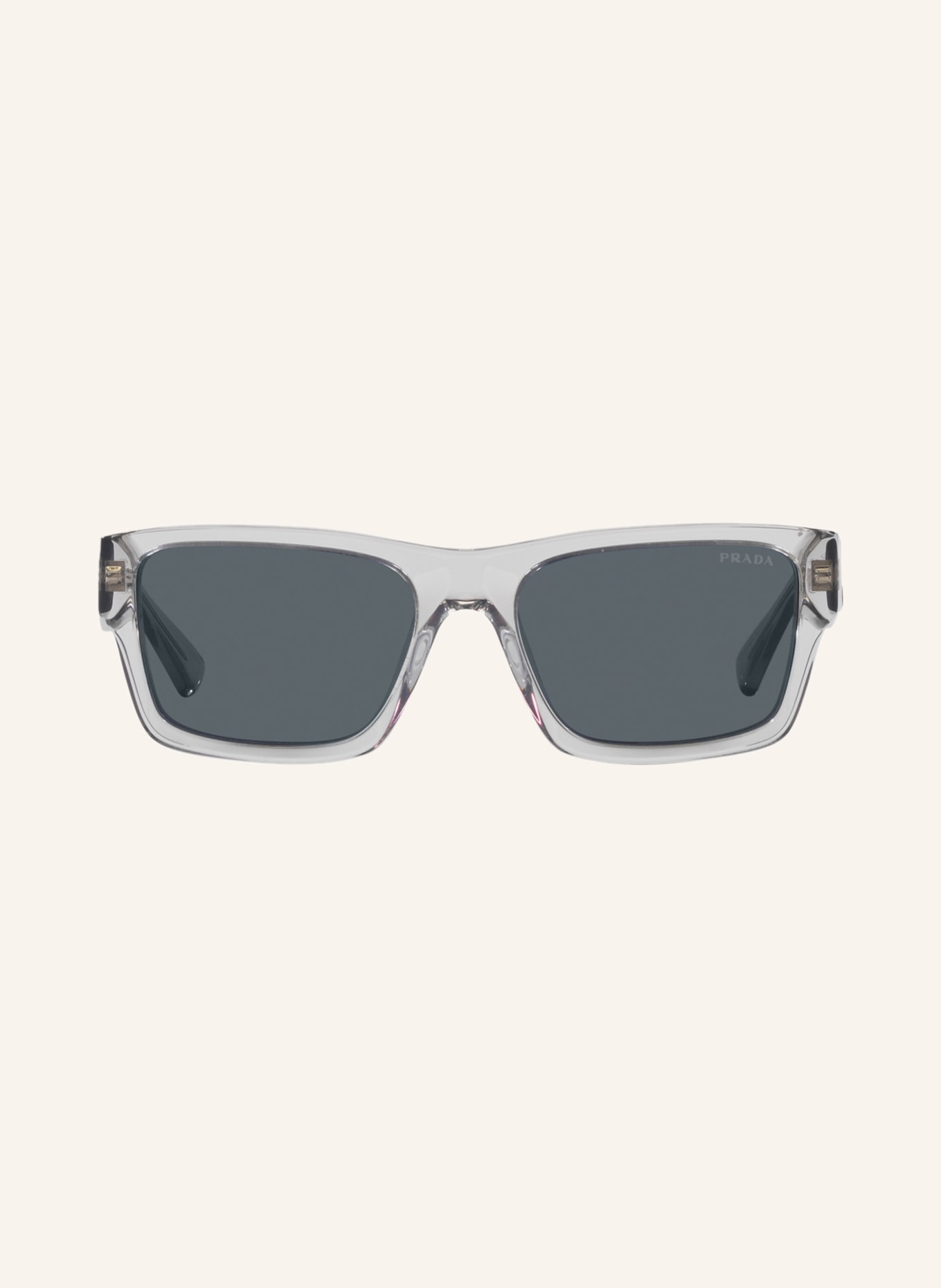 PRADA Sunglasses PR 25ZS, Color: U430A9 - TRANSPARENT/ DARK BLUE (Image 2)