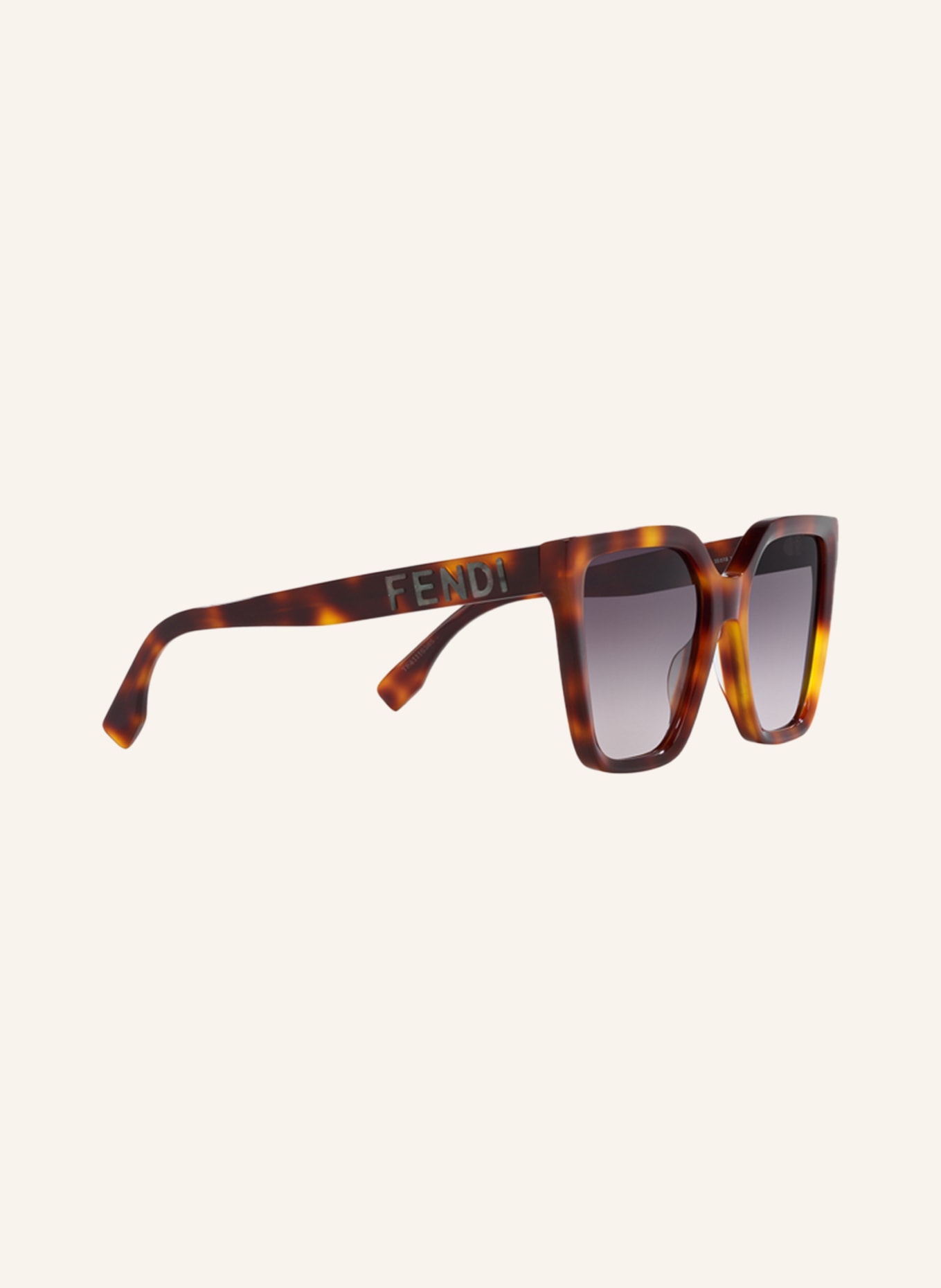 FENDI Sunglasses FN000669, Color: 4600B1 - HAVANA/GRAY GRADIENT (Image 3)
