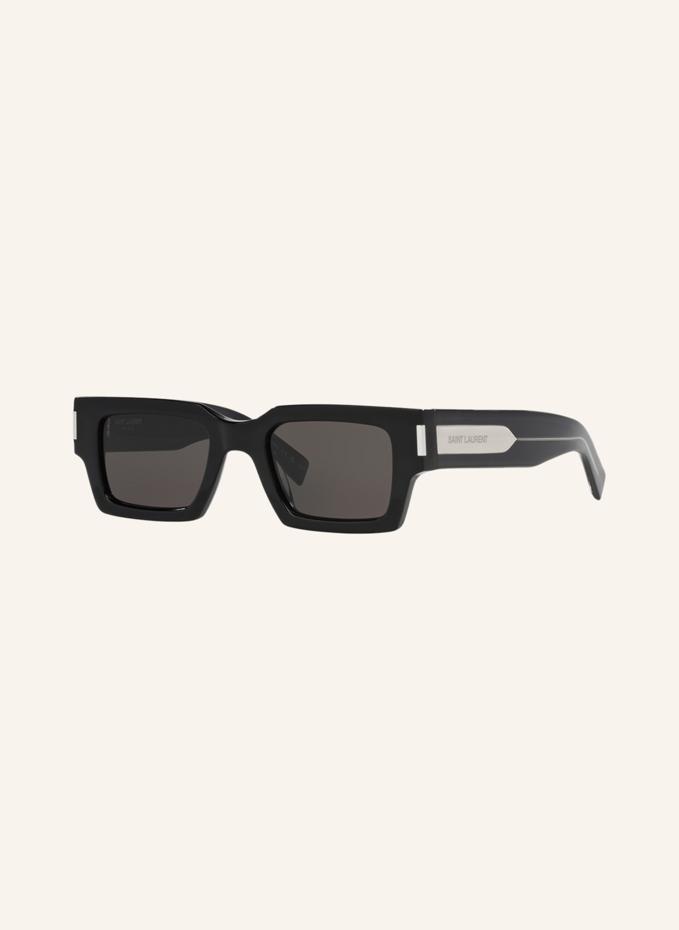SAINT LAURENT Sunglasses SL572, Color: 1100L1 - BLACK/ GRAY (Image 1)
