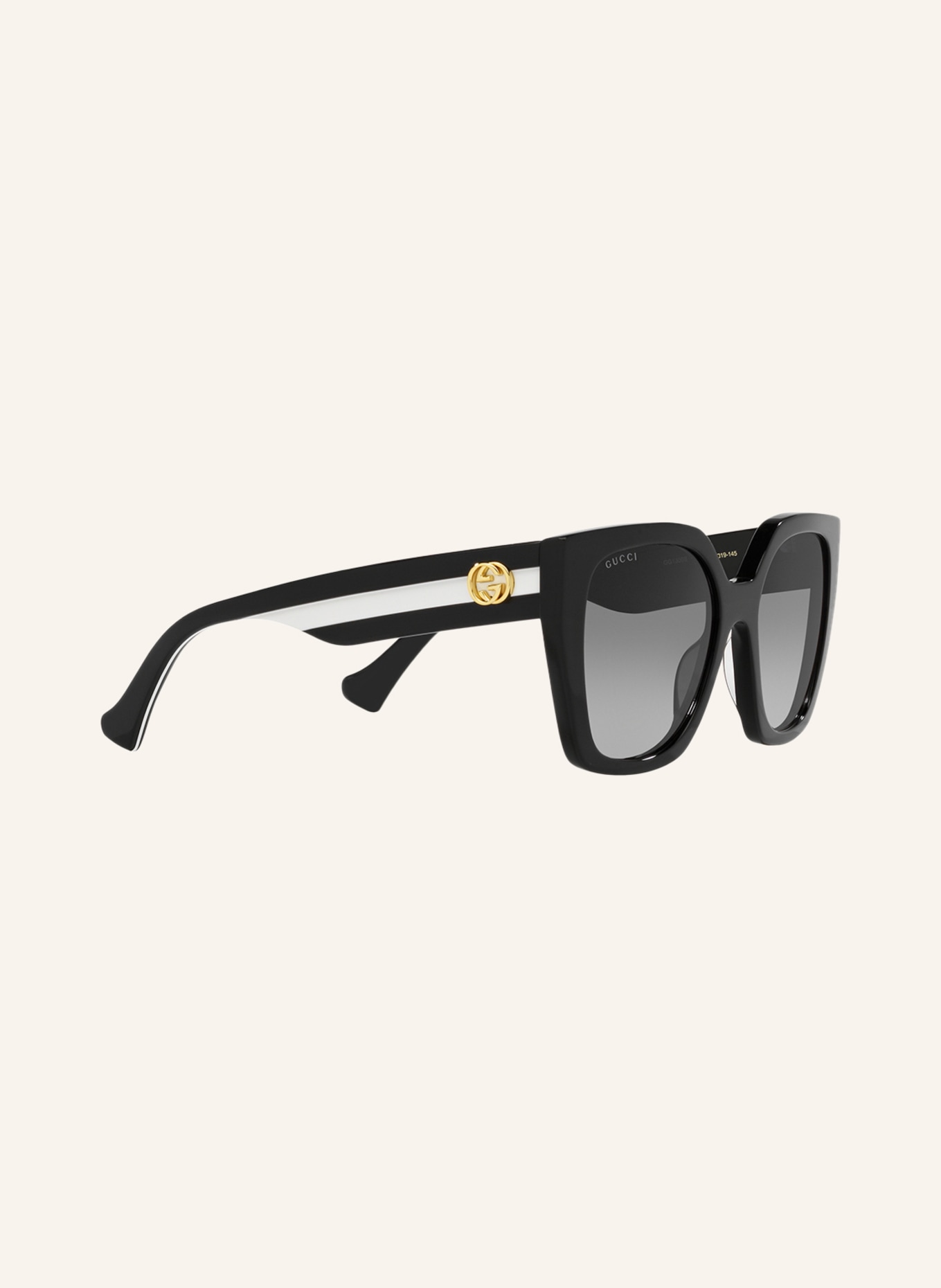 GUCCI Sunglasses GG1300S, Color: 1220L1 - BLACK/ GRAY GRADIENT (Image 3)