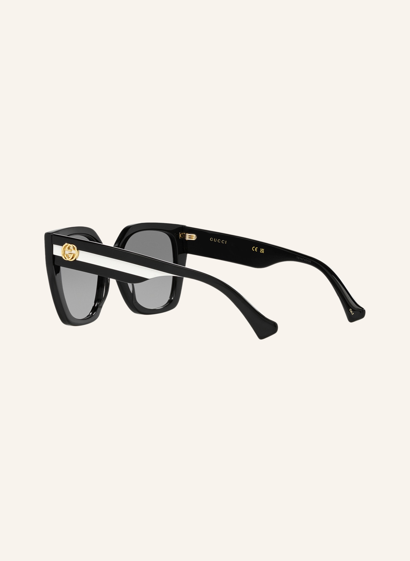 GUCCI Sunglasses GG1300S, Color: 1220L1 - BLACK/ GRAY GRADIENT (Image 4)