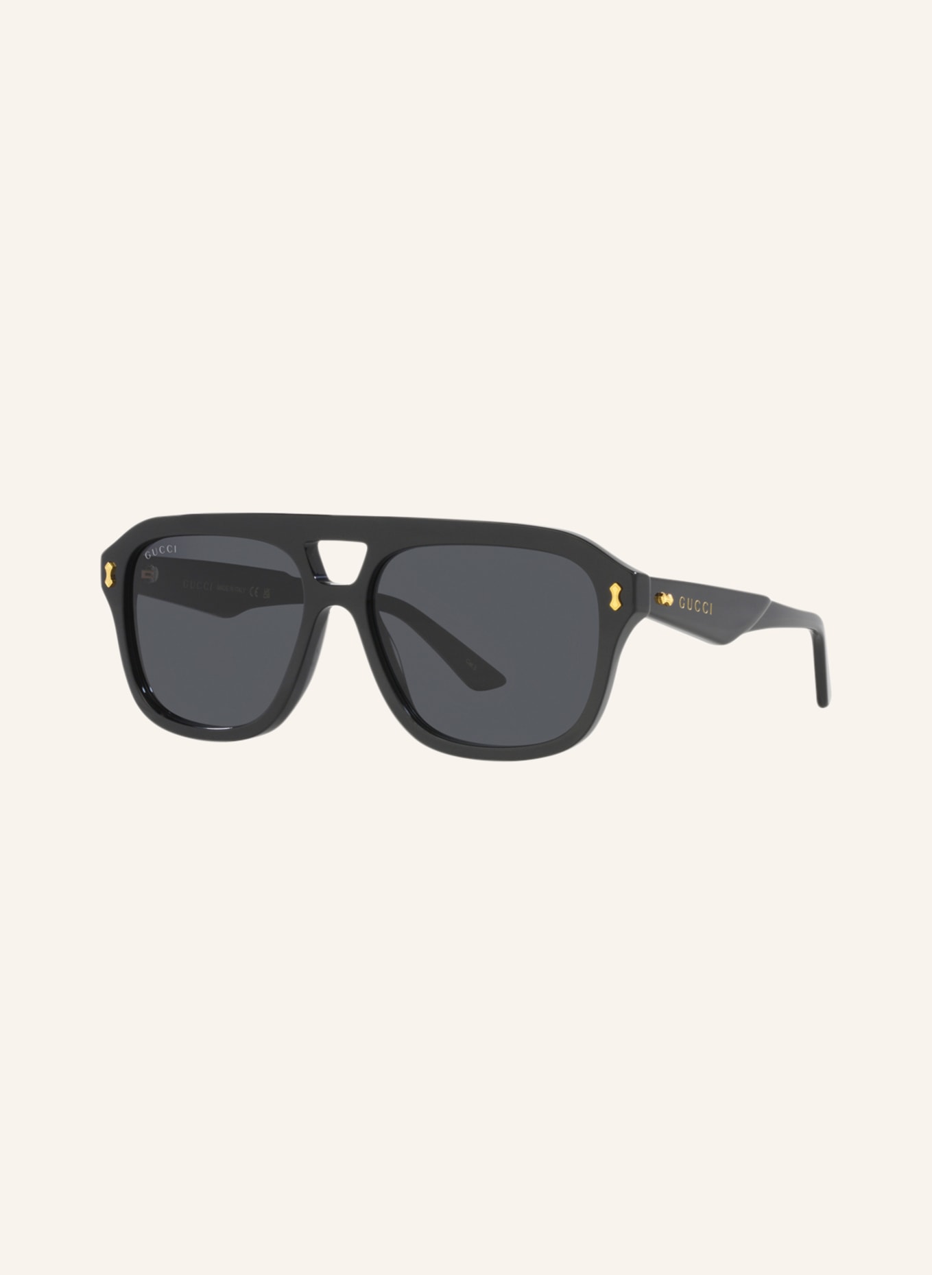 GUCCI Sunglasses GG1263S, Color: 1100L1 - BLACK/DARK GRAY (Image 1)