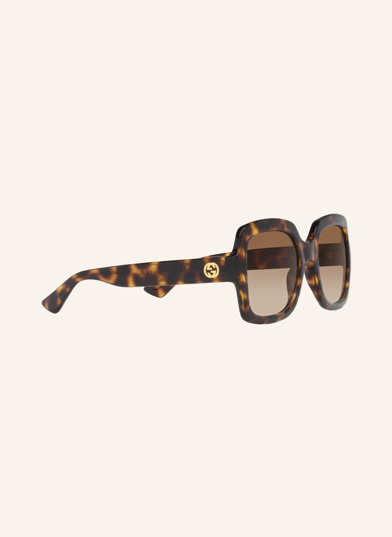 GUCCI Sunglasses GG1337S, Color: 4402D1 - HAVANA/BROWN GRADIENT (Image 3)