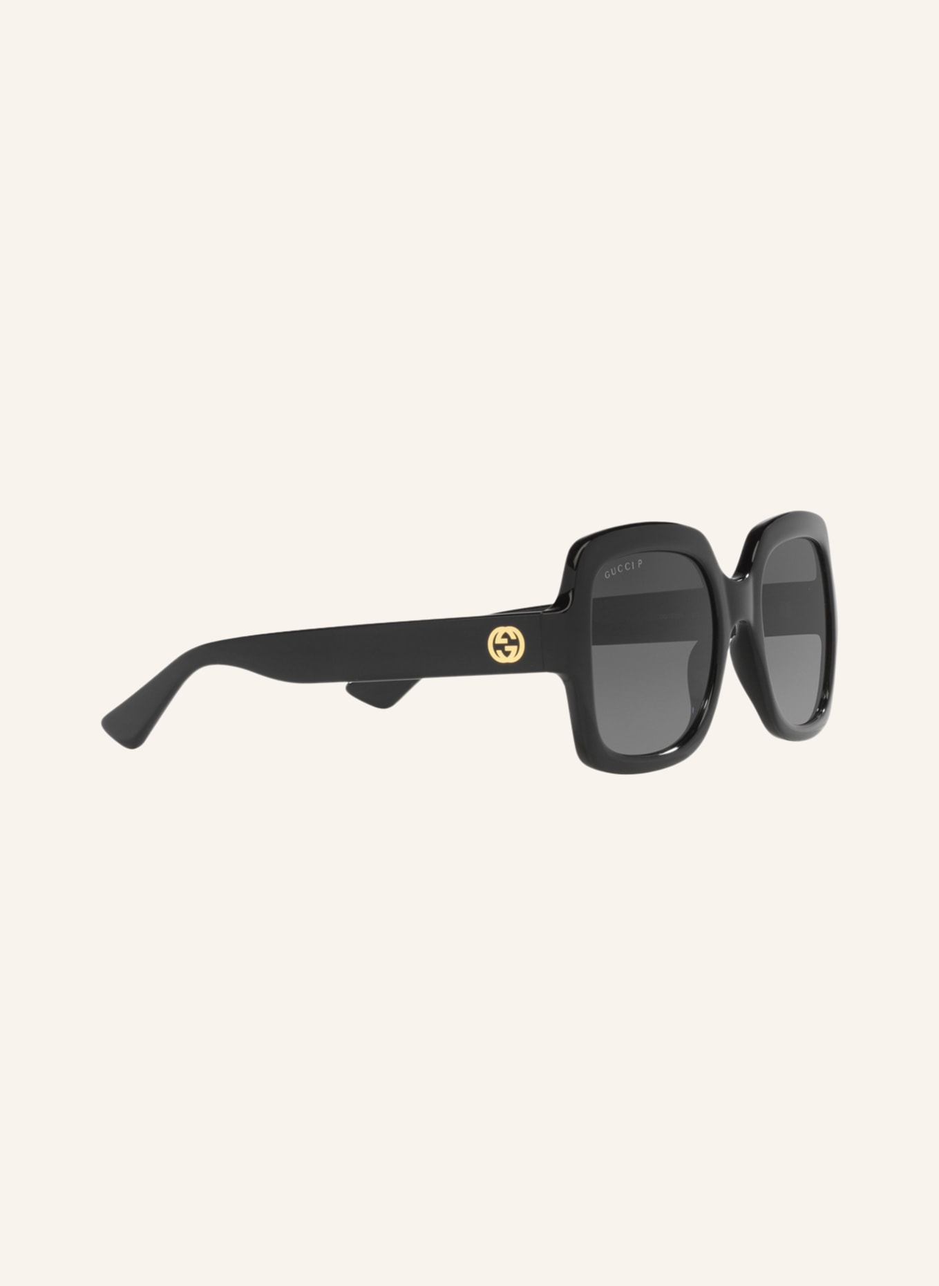GUCCI Sunglasses GG1337S, Color: 1100L1 - BLACK /BLACK POLARIZED (Image 3)