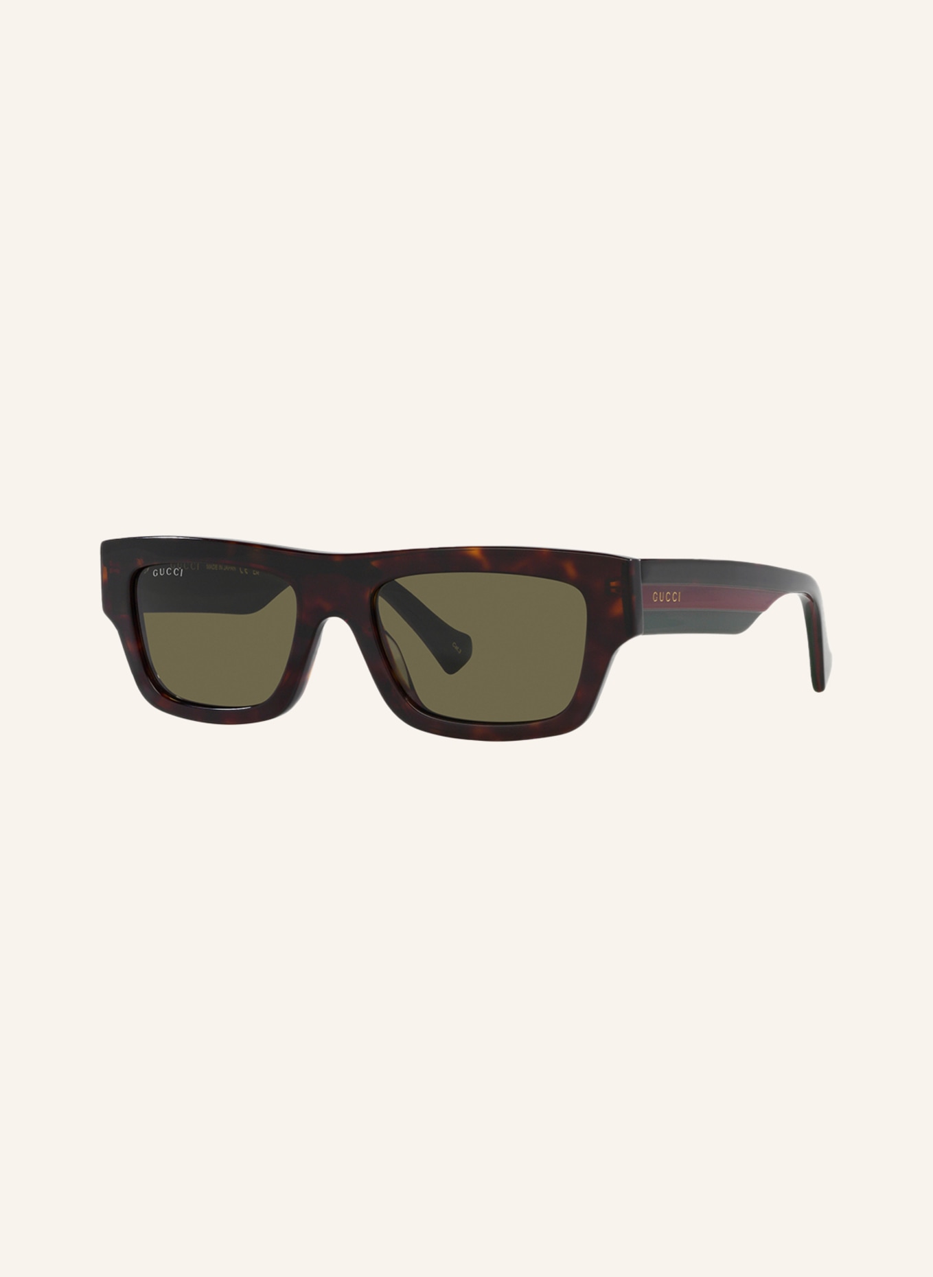 GUCCI Sunglasses GG1301S: 4402J1 - HAVANA/GREEN