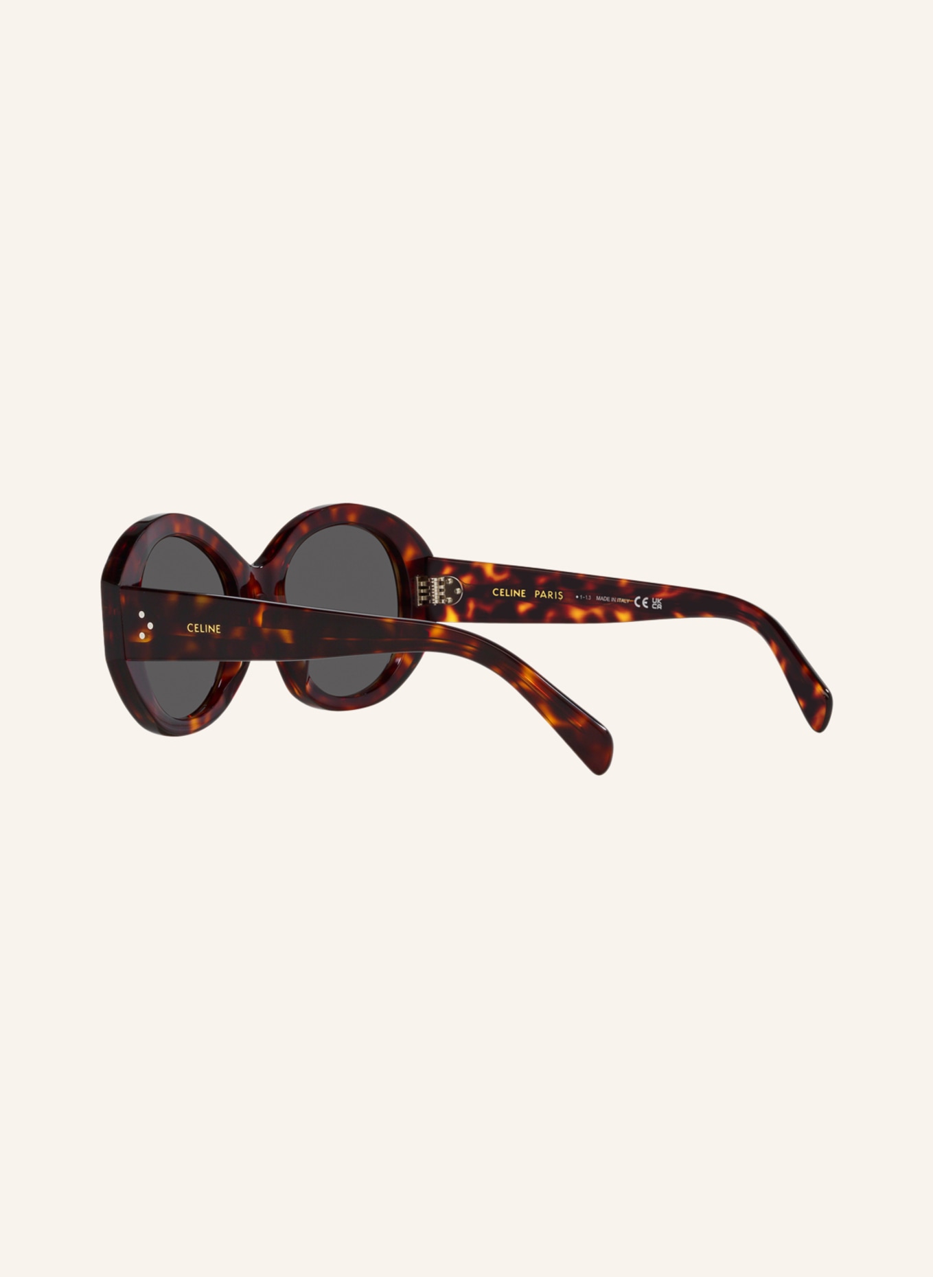 CELINE Sunglasses CL40240: 4600B1 - HAVANA/DARK GRAY