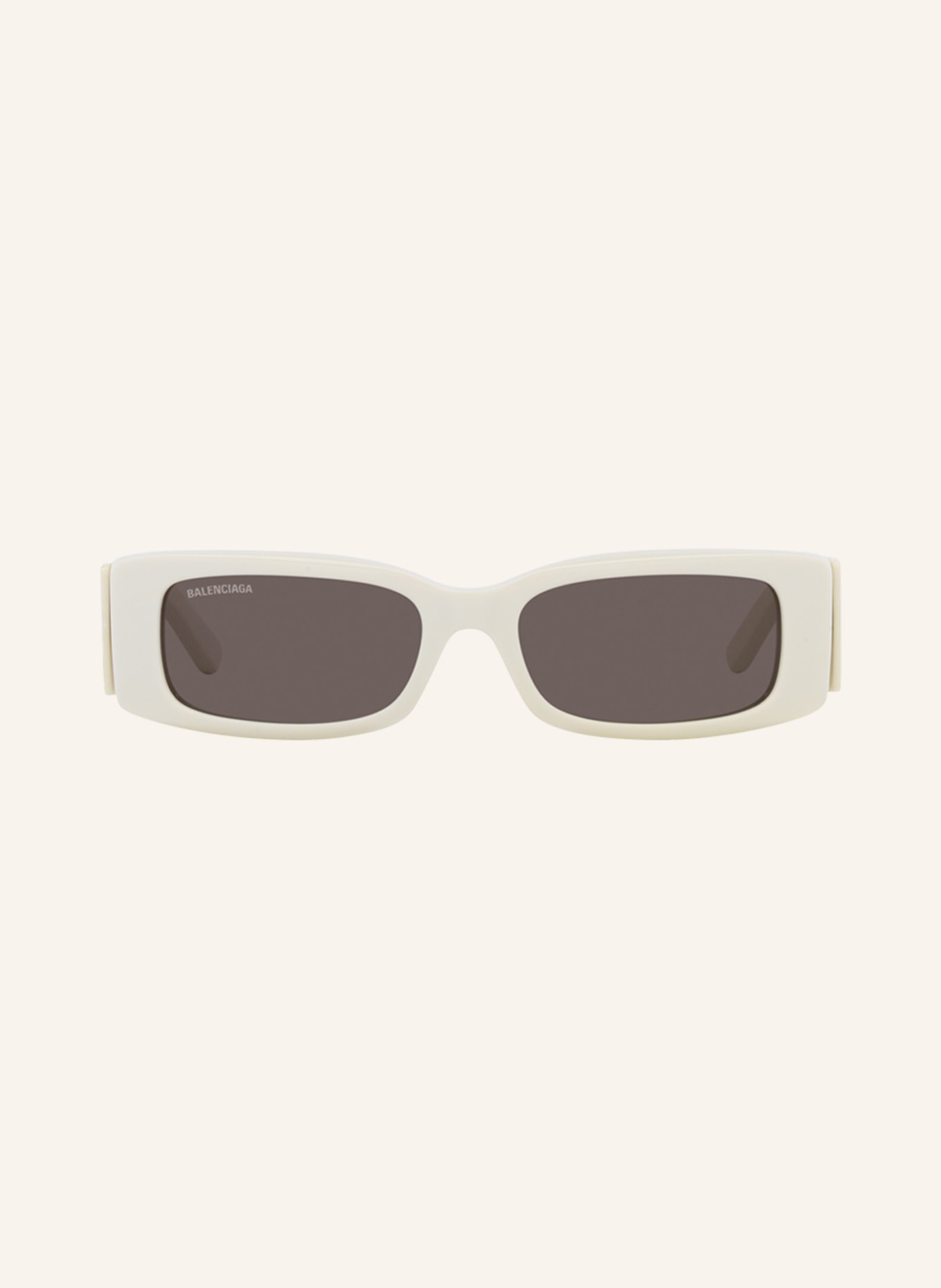 BALENCIAGA Okulary przeciwsłoneczne BB0260S, Kolor: 4800L1 – BIAŁY / CIEMNOSZARY (Obrazek 2)