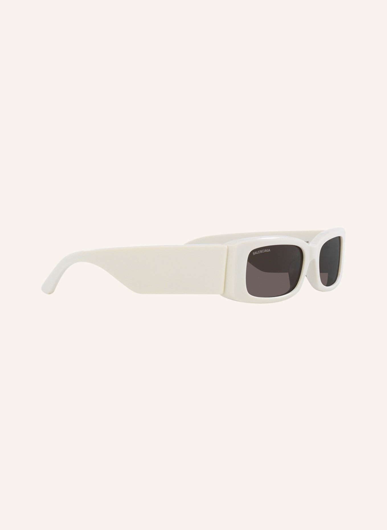 BALENCIAGA Sunglasses BB0260S, Color: 4800L1 - WHITE/ DARK GRAY (Image 3)