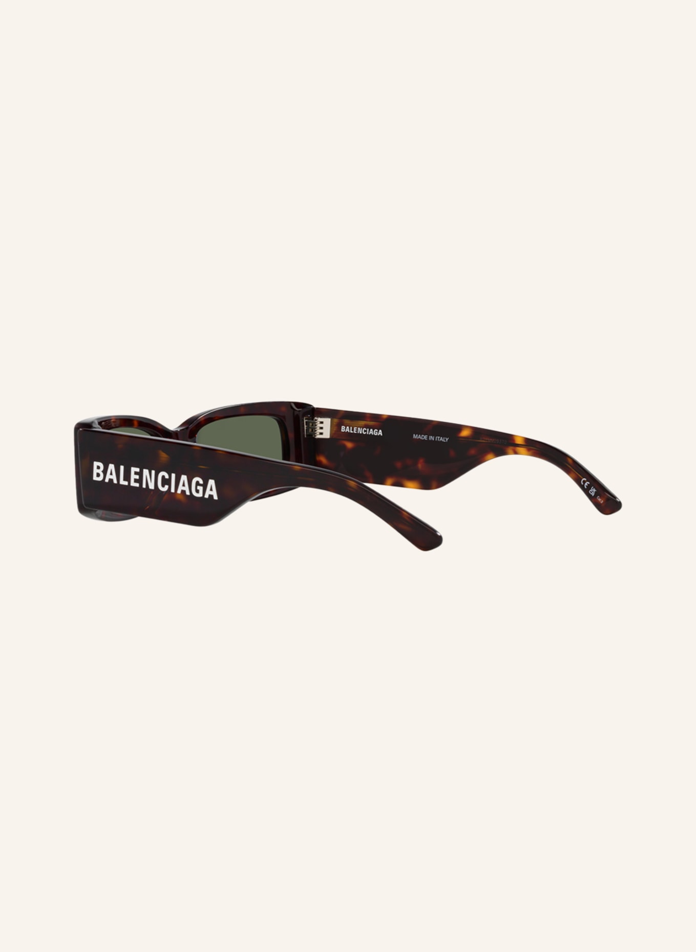 BALENCIAGA Sluneční brýle BB0260S: 4402J1 - HAVANA/ TMAVĚ ŠEDÁ