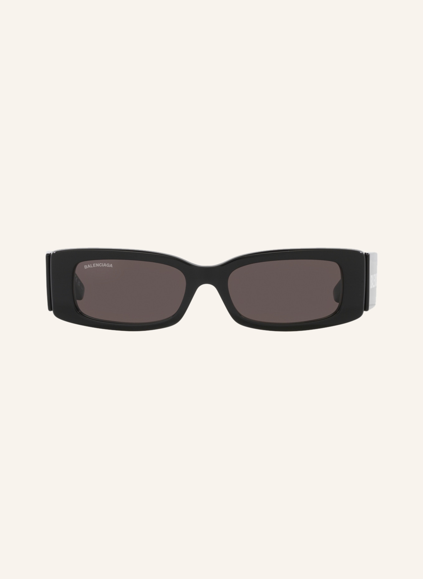 BALENCIAGA Okulary przeciwsłoneczne BB0260S: 1100L1 – CZARNY/ CIEMNOSZARY