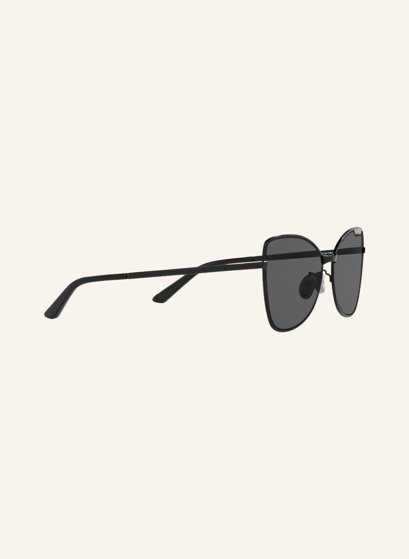 BALENCIAGA Sunglasses BB0278S, Color: 1100L1 - BLACK/DARK GRAY (Image 3)