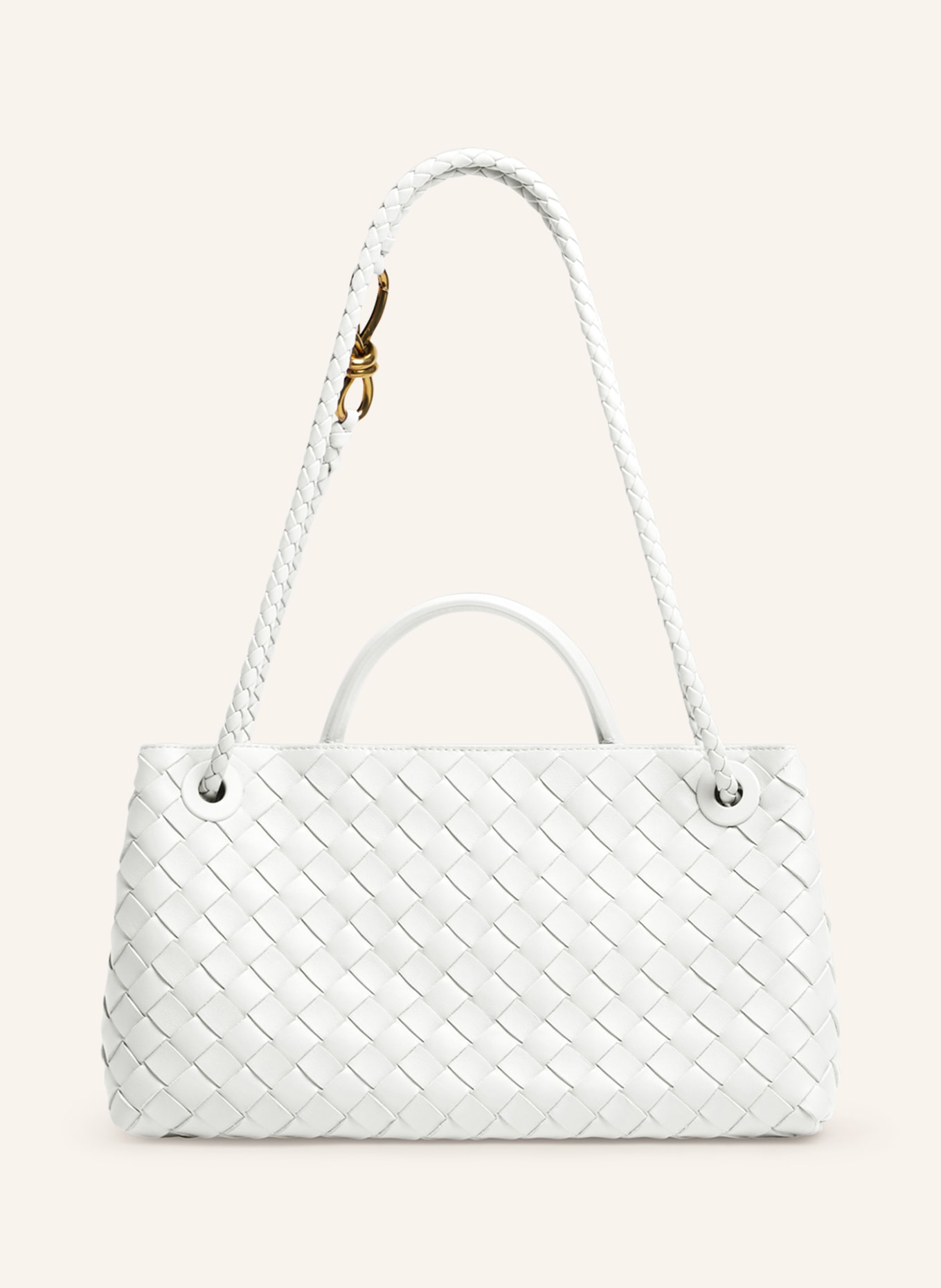 BOTTEGA VENETA Handtasche ANDIAMO SMALL, Farbe: WHITE (Bild 2)