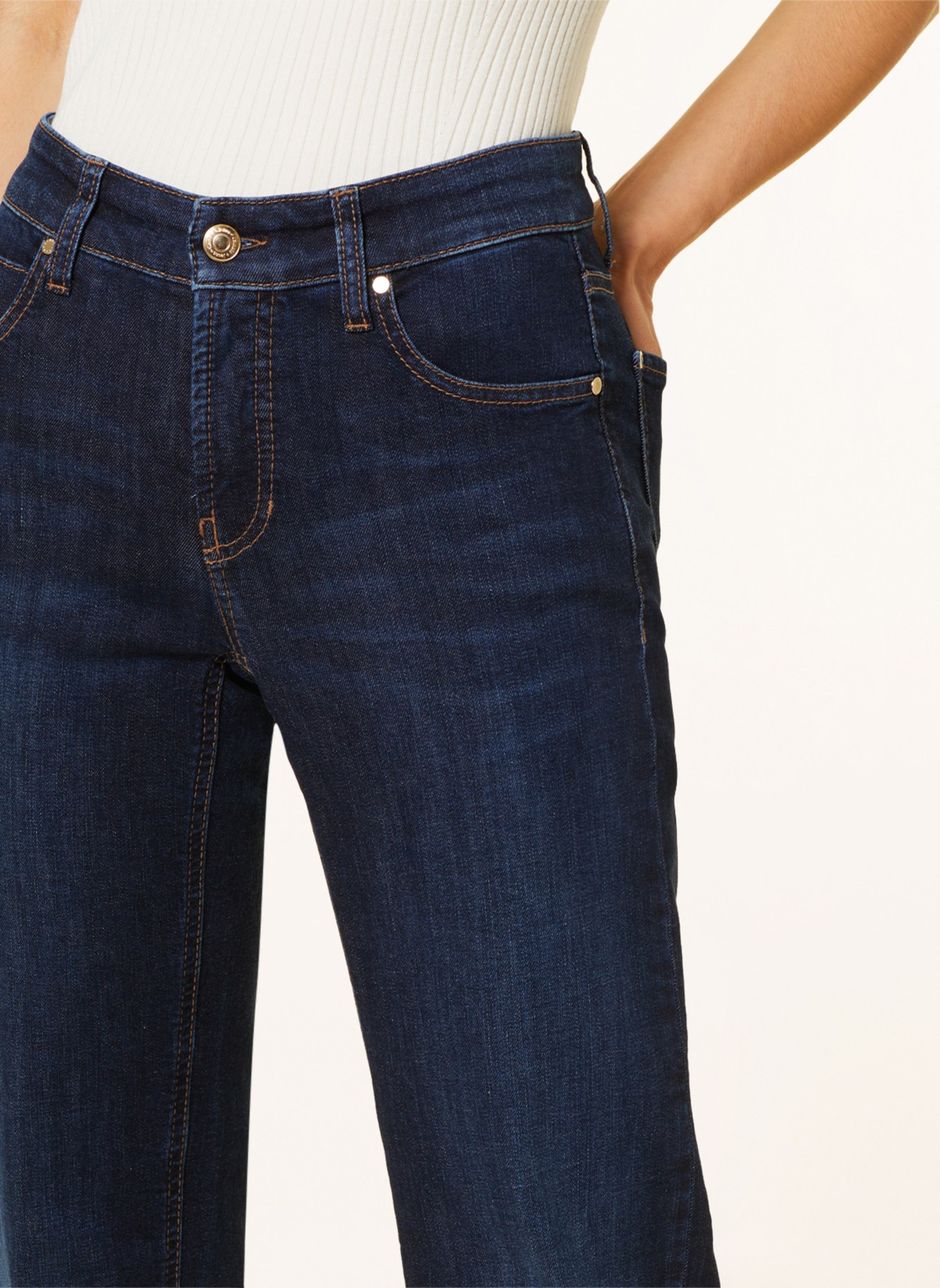CAMBIO Jeans flared TESS, Kolor: 5030 modern used splinted (Obrazek 5)