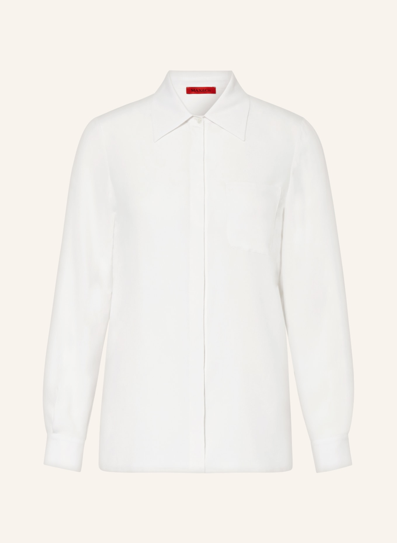 MAX & Co. Shirt blouse GNOMI, Color: WHITE (Image 1)