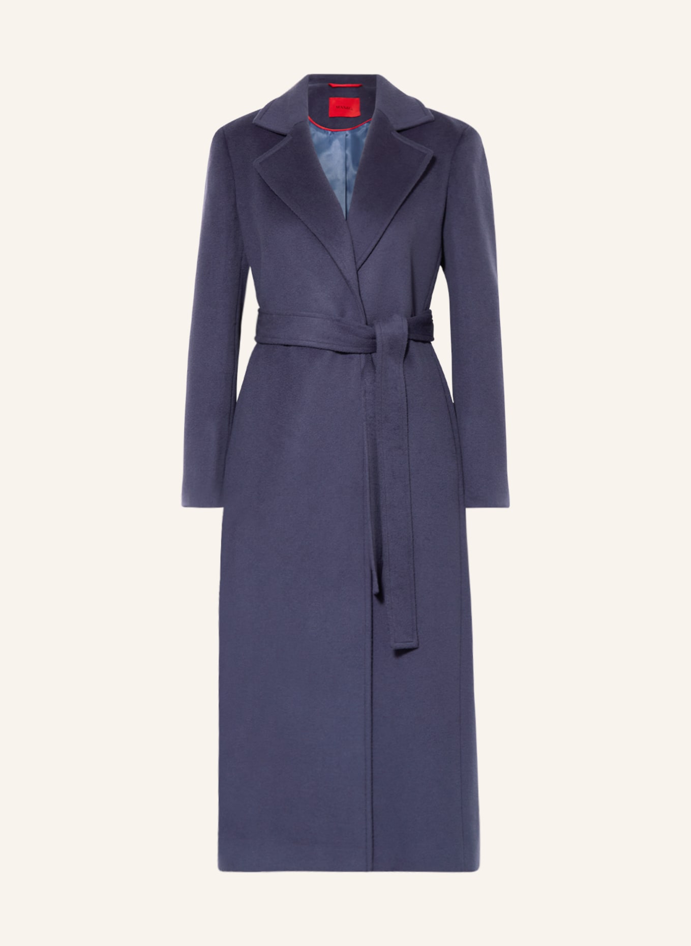 MAX & Co. Wool coat LONGRUN, Color: DARK BLUE (Image 1)