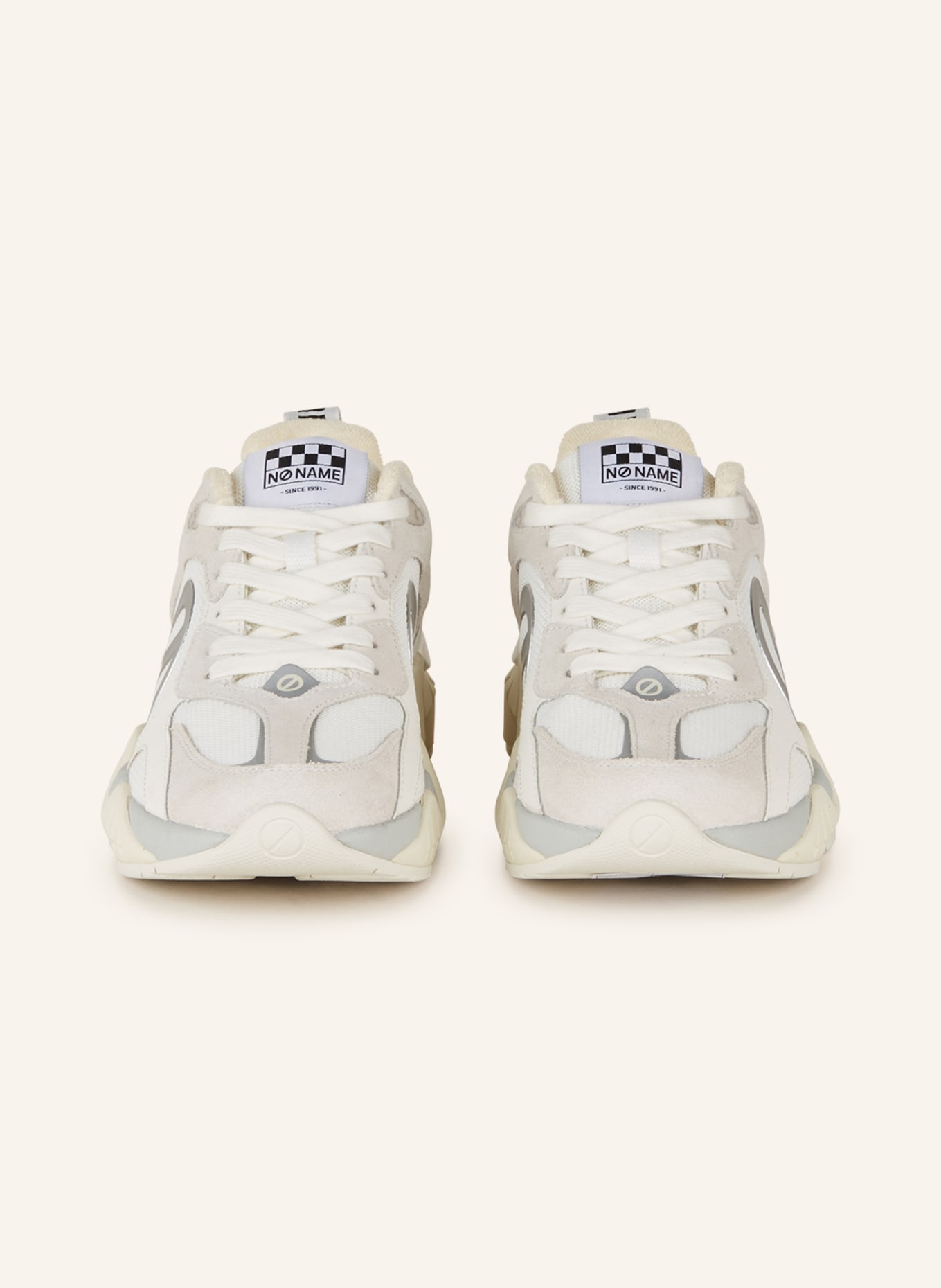 NO NAME Sneakers, Color: WHITE/ LIGHT GRAY (Image 3)