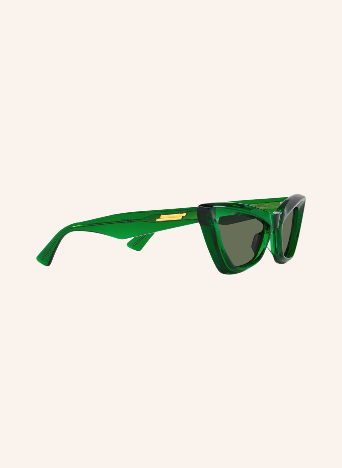 BOTTEGA VENETA Sunglasses 1101S, Color: 2500J1 - GRÜN/ DUNKELGRAU (Image 3)