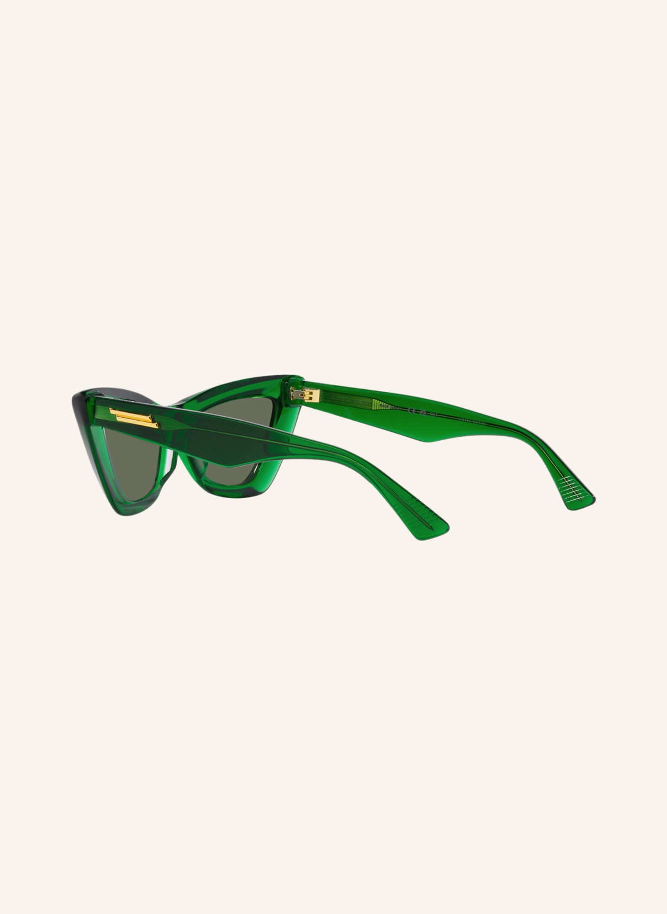 BOTTEGA VENETA Sunglasses 1101S, Color: 2500J1 - GRÜN/ DUNKELGRAU (Image 4)