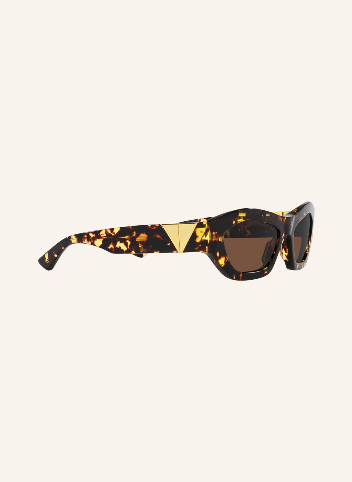 BOTTEGA VENETA Sonnenbrille BV1221S: 4402disc earrings HEELED bottega veneta decoration