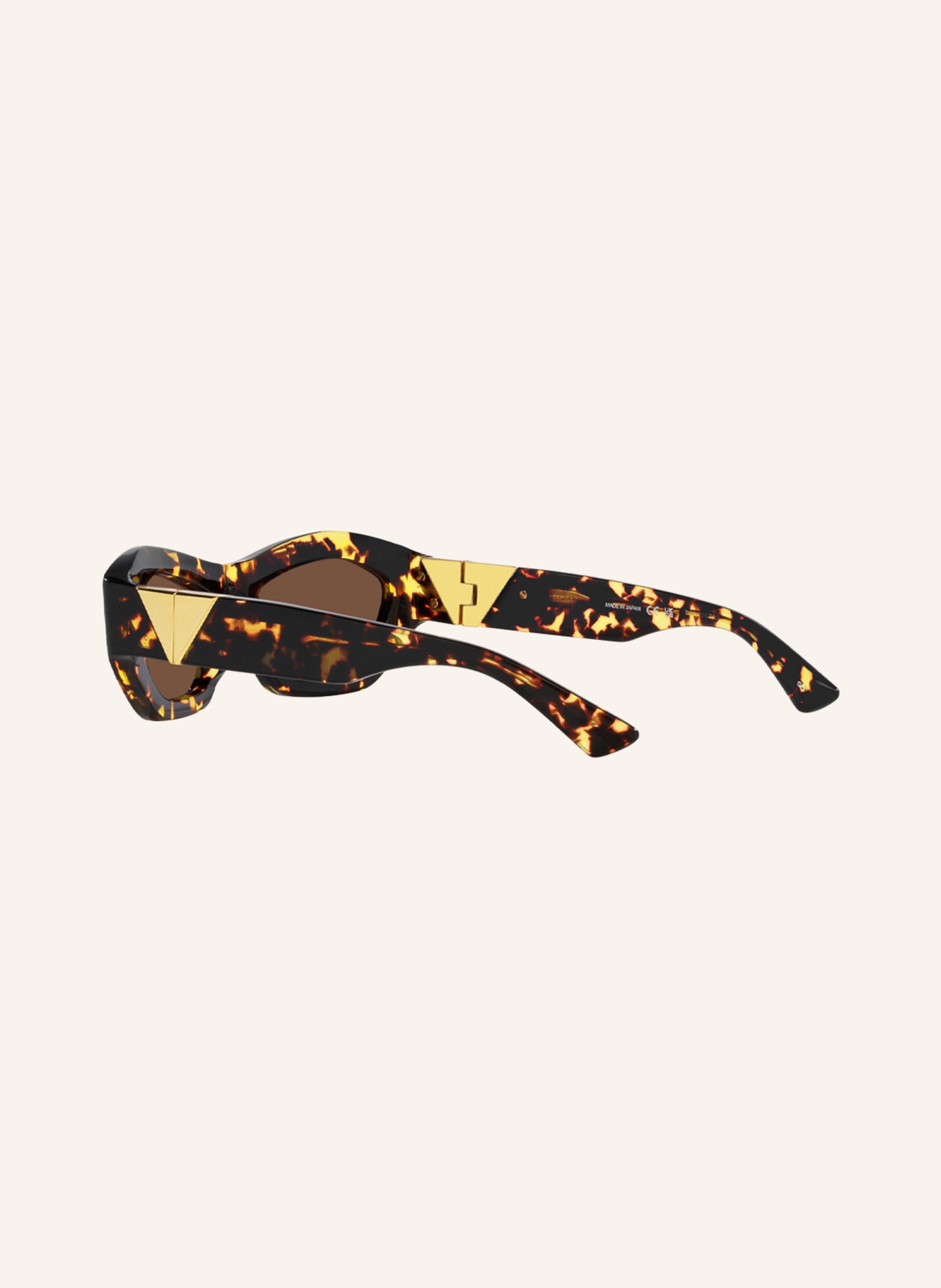 BOTTEGA VENETA Sonnenbrille BV1221S: 4402disc earrings HEELED bottega veneta decoration