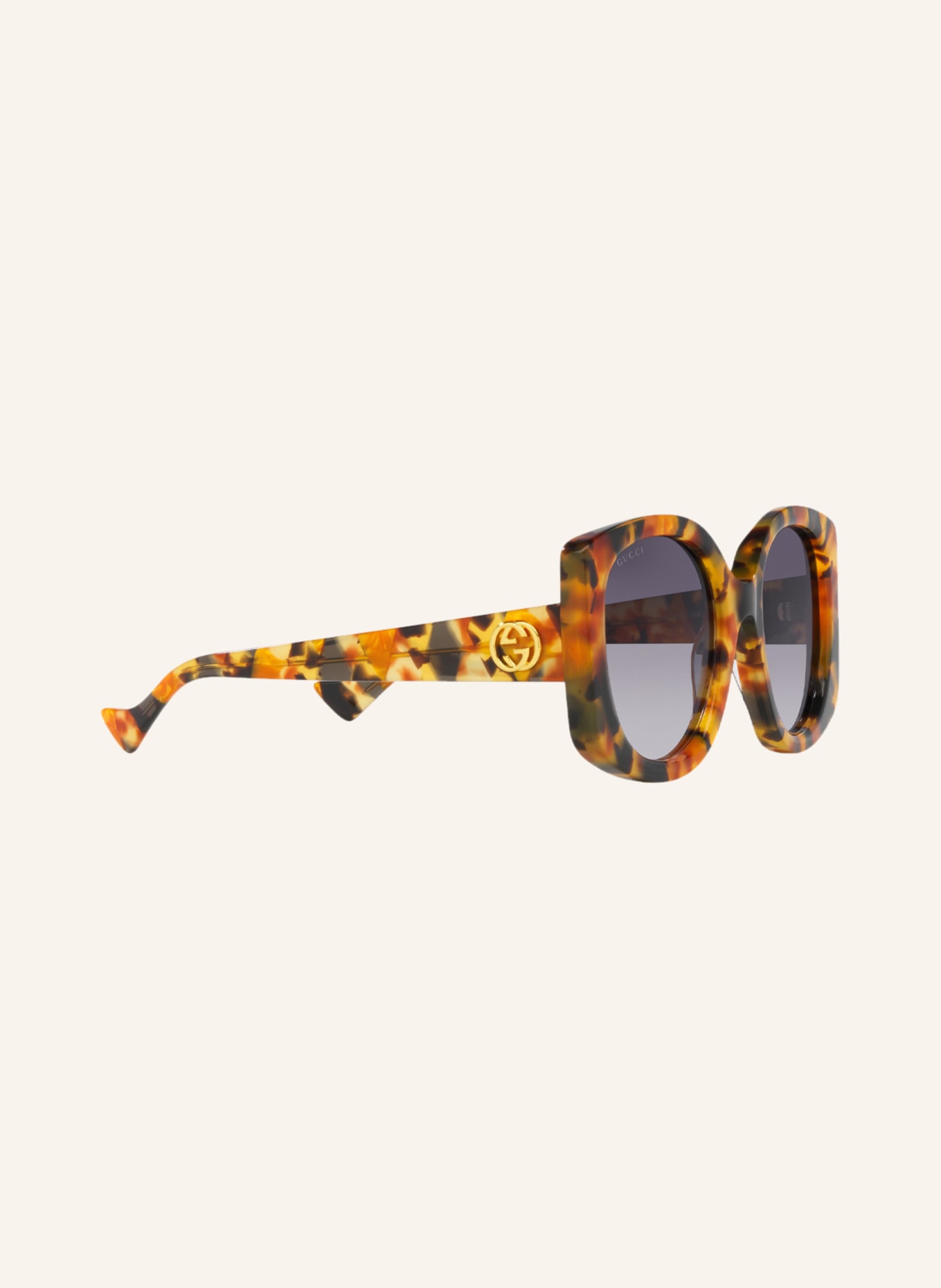 GUCCI Sunglasses GG1257S, Color: 4580J1 - HAVANA/ GRAY GRADIENT (Image 3)