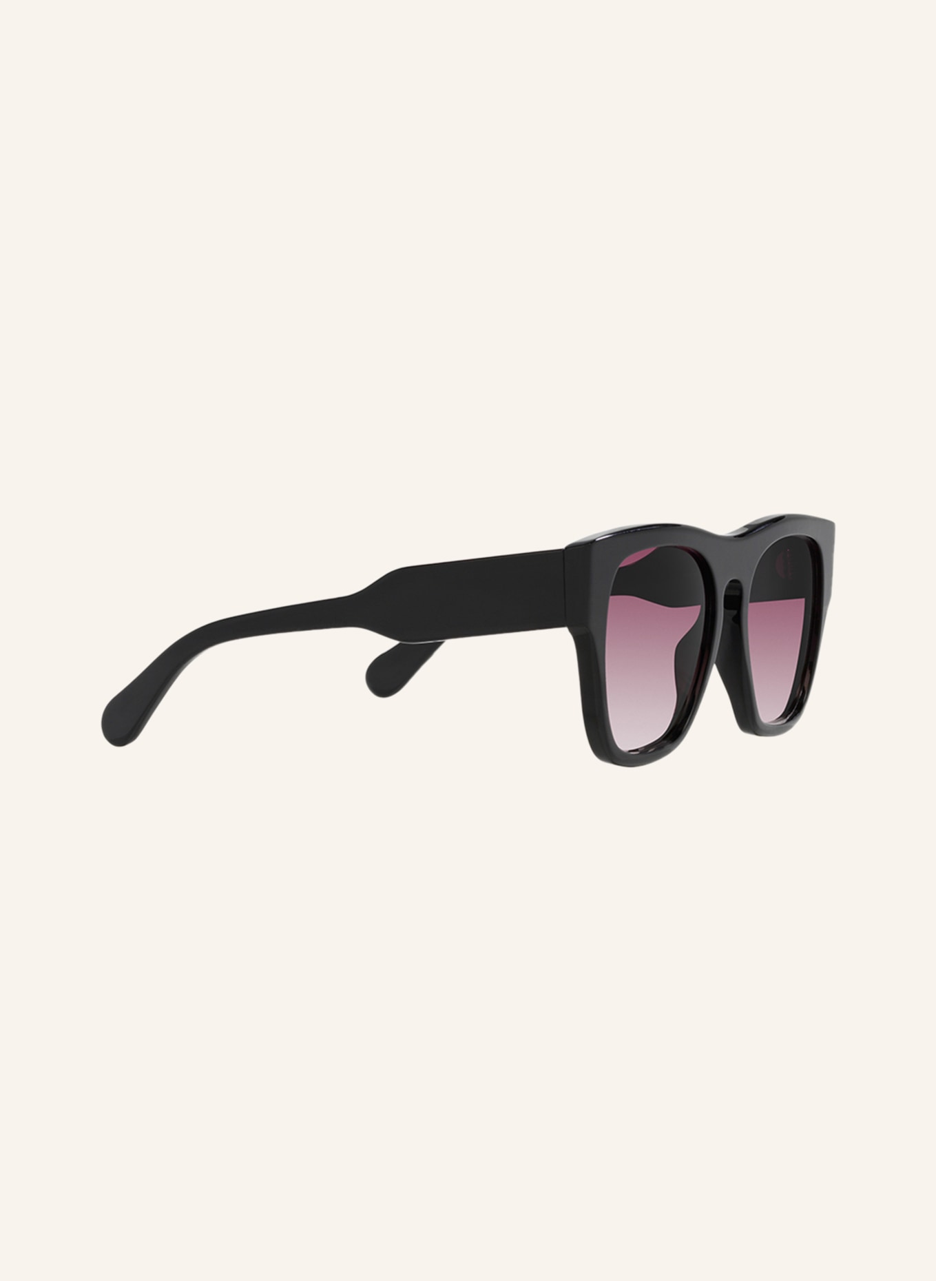 Chloé Sunglasses CH0149S, Color: 1100U1 – BLACK/ RED GRADIENT (Image 3)
