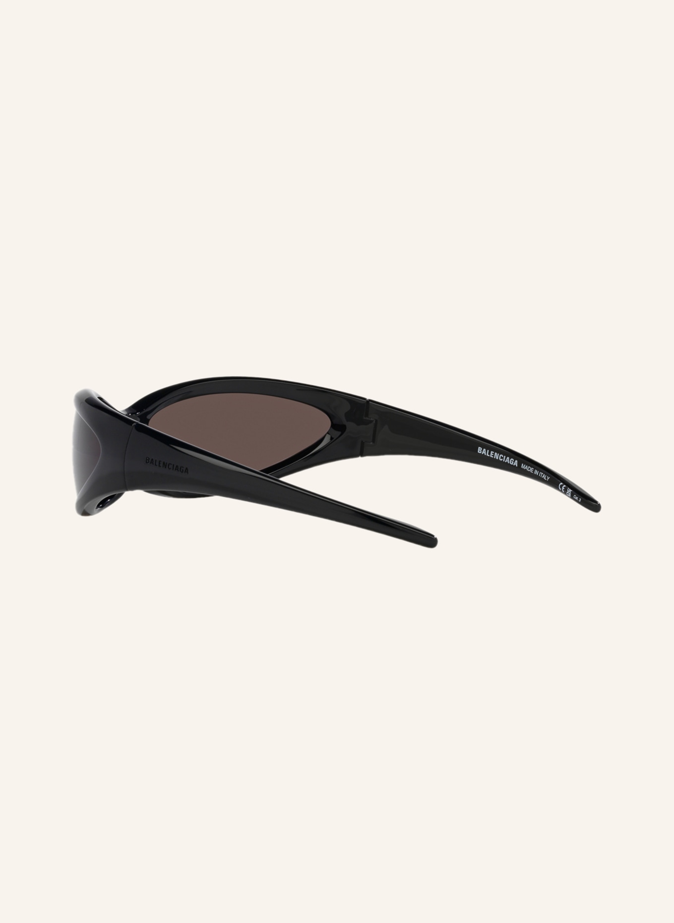 BALENCIAGA Sunglasses BB0251S, Color: 1100L1 - BLACK/ GRAY (Image 4)