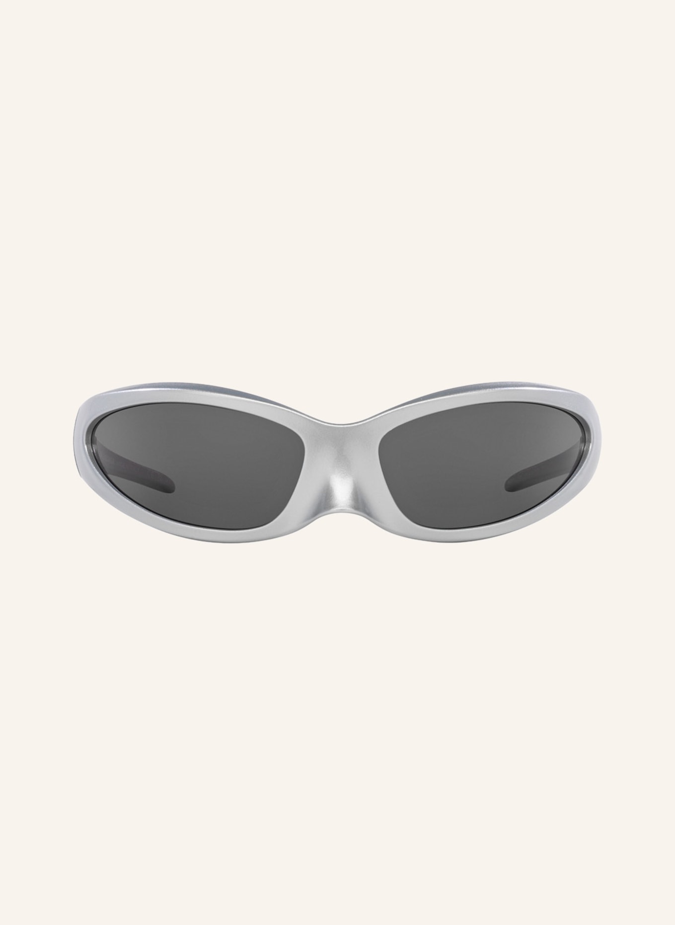 BALENCIAGA Okulary przeciwsłoneczne BB0251S: 4100L1 – SREBRNY/ CIEMNOSZARY
