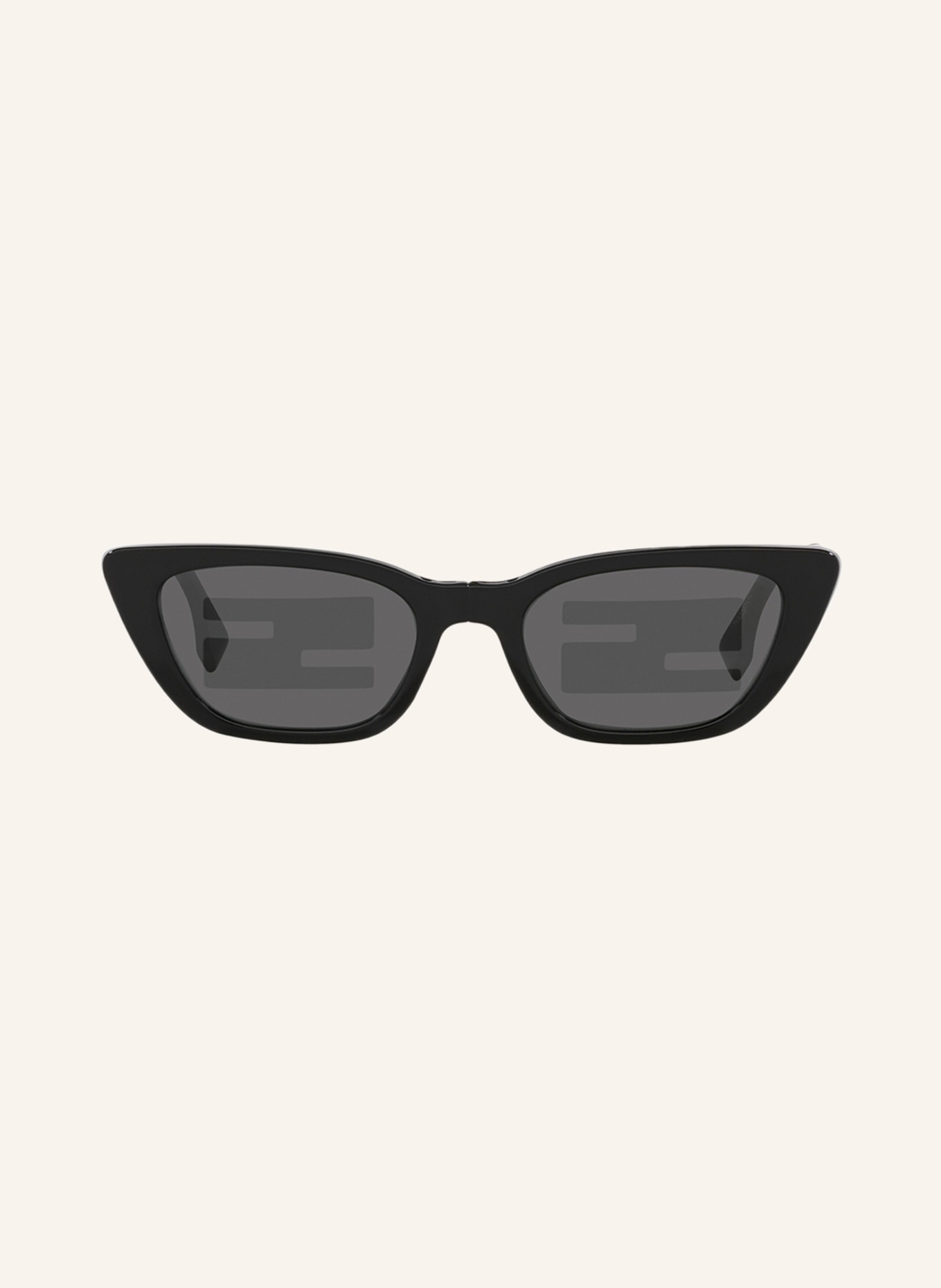 FENDI Sunglasses FN000659, Color: 1330B1 - BLACK/ DARK GRAY (Image 2)