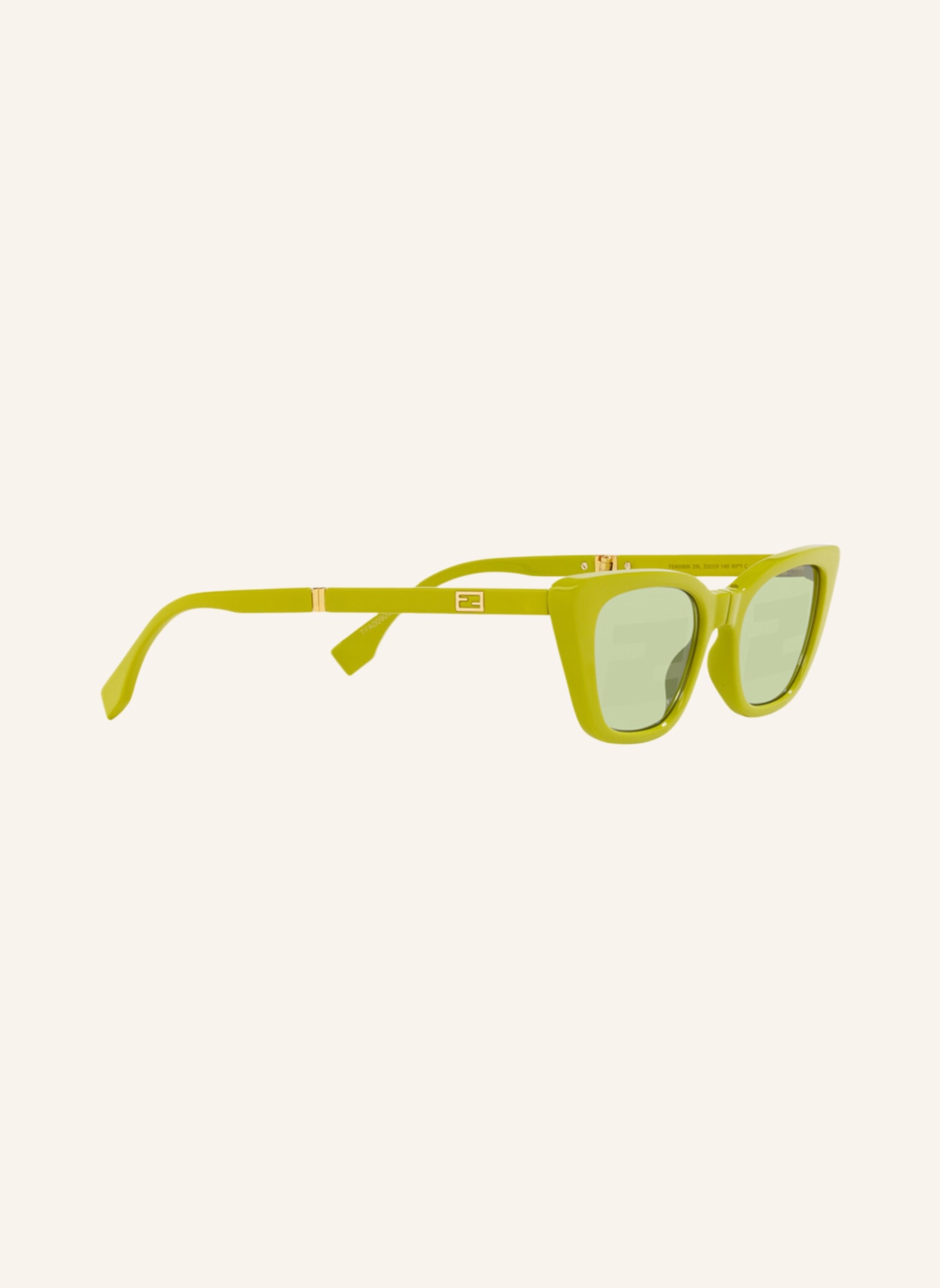 Fendi green sunglasses discount
