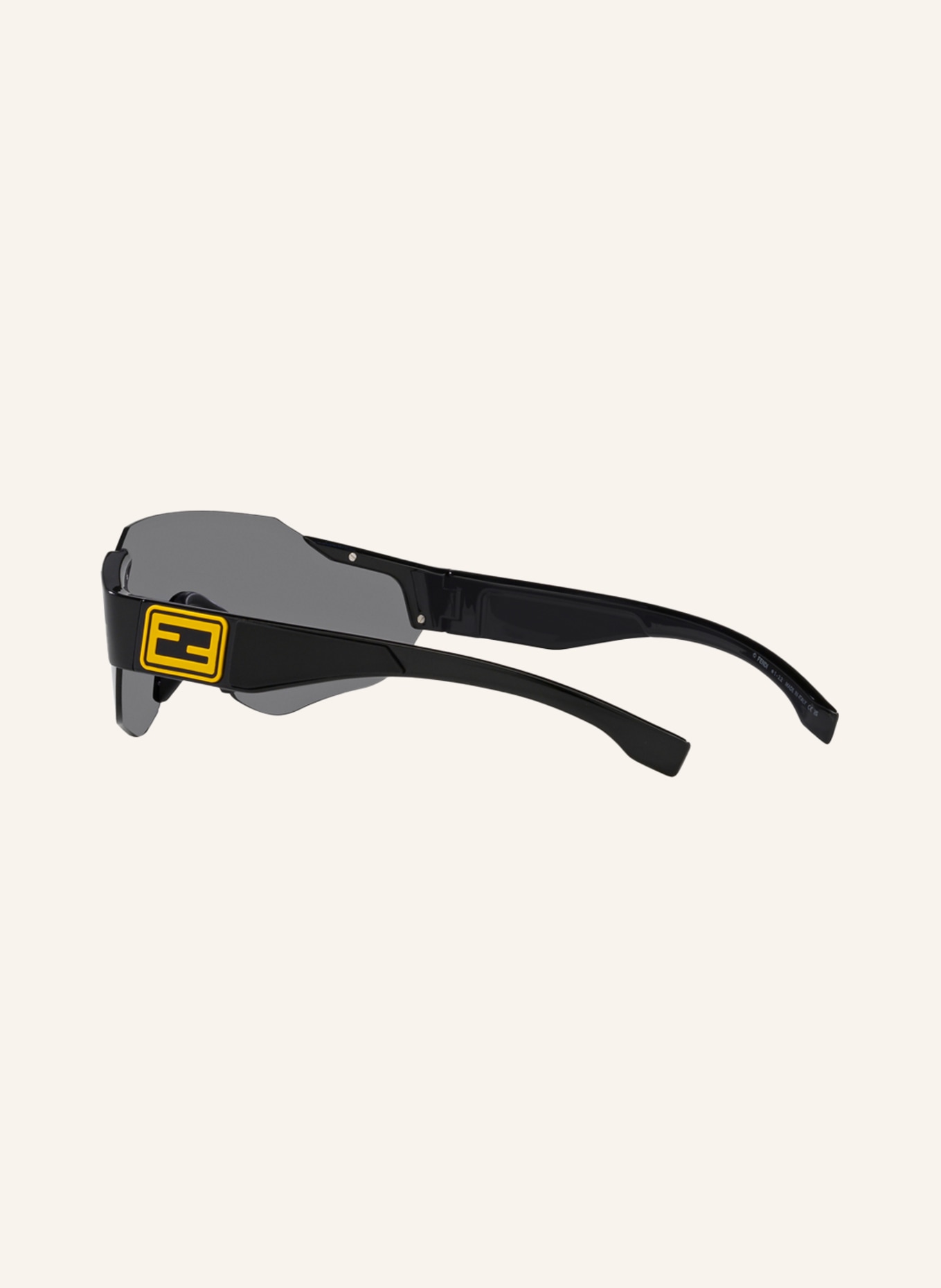 FENDI Sunglasses FN000663, Color: 1330B1 - BLACK/ GRAY (Image 4)