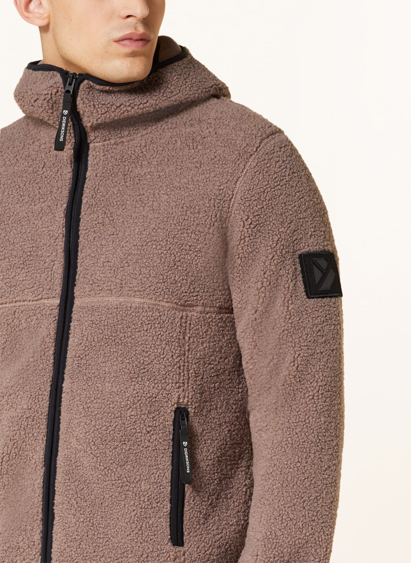 DIDRIKSONS Mid-layer jacket BROR, Color: TAUPE (Image 5)