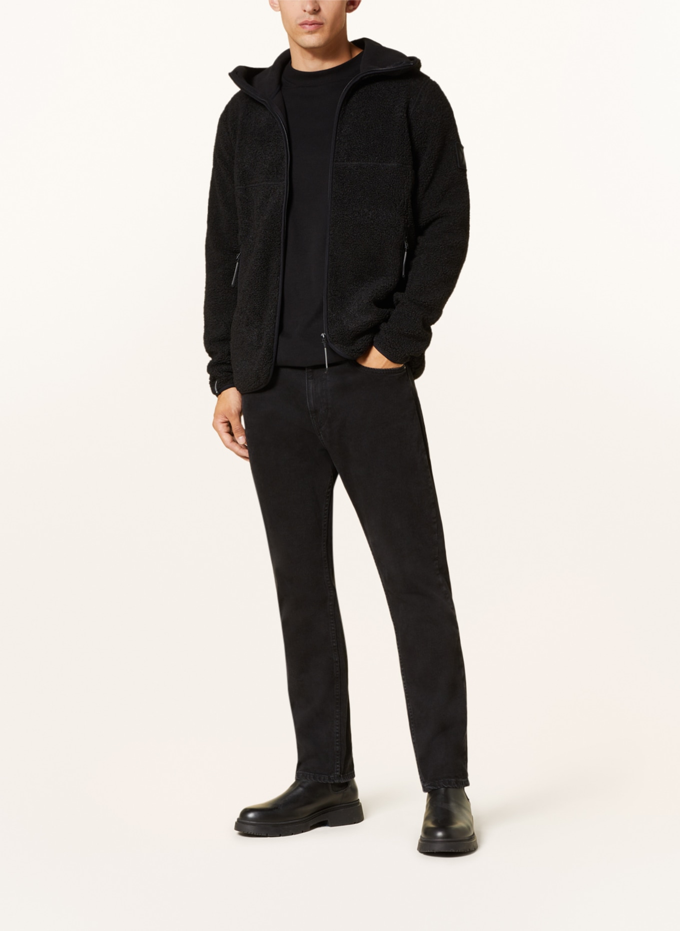 DIDRIKSONS Mid-layer jacket BROR, Color: BLACK (Image 2)