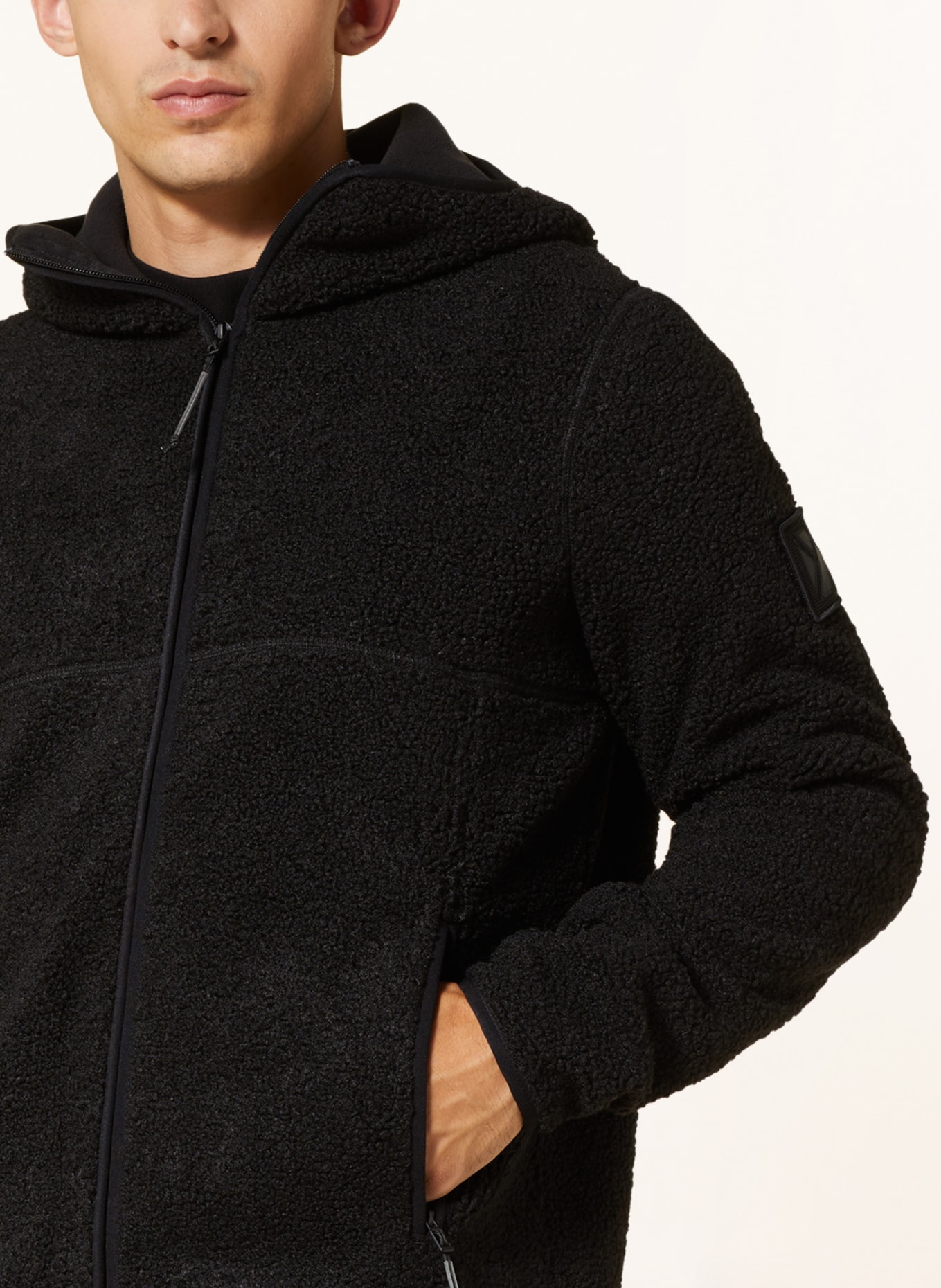 DIDRIKSONS Mid-layer jacket BROR, Color: BLACK (Image 5)
