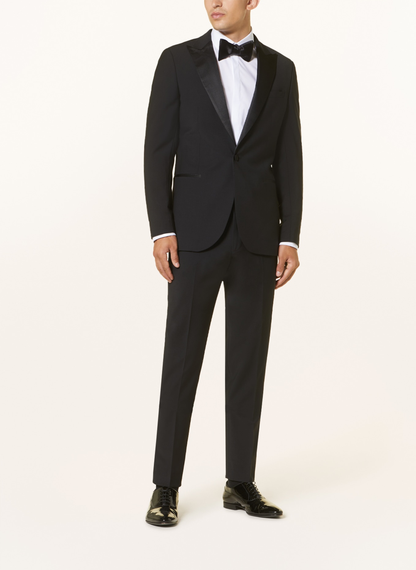 REISS Tuxedo tailored jacket POKER modern fit, Color: 20 BLACK (Image 2)