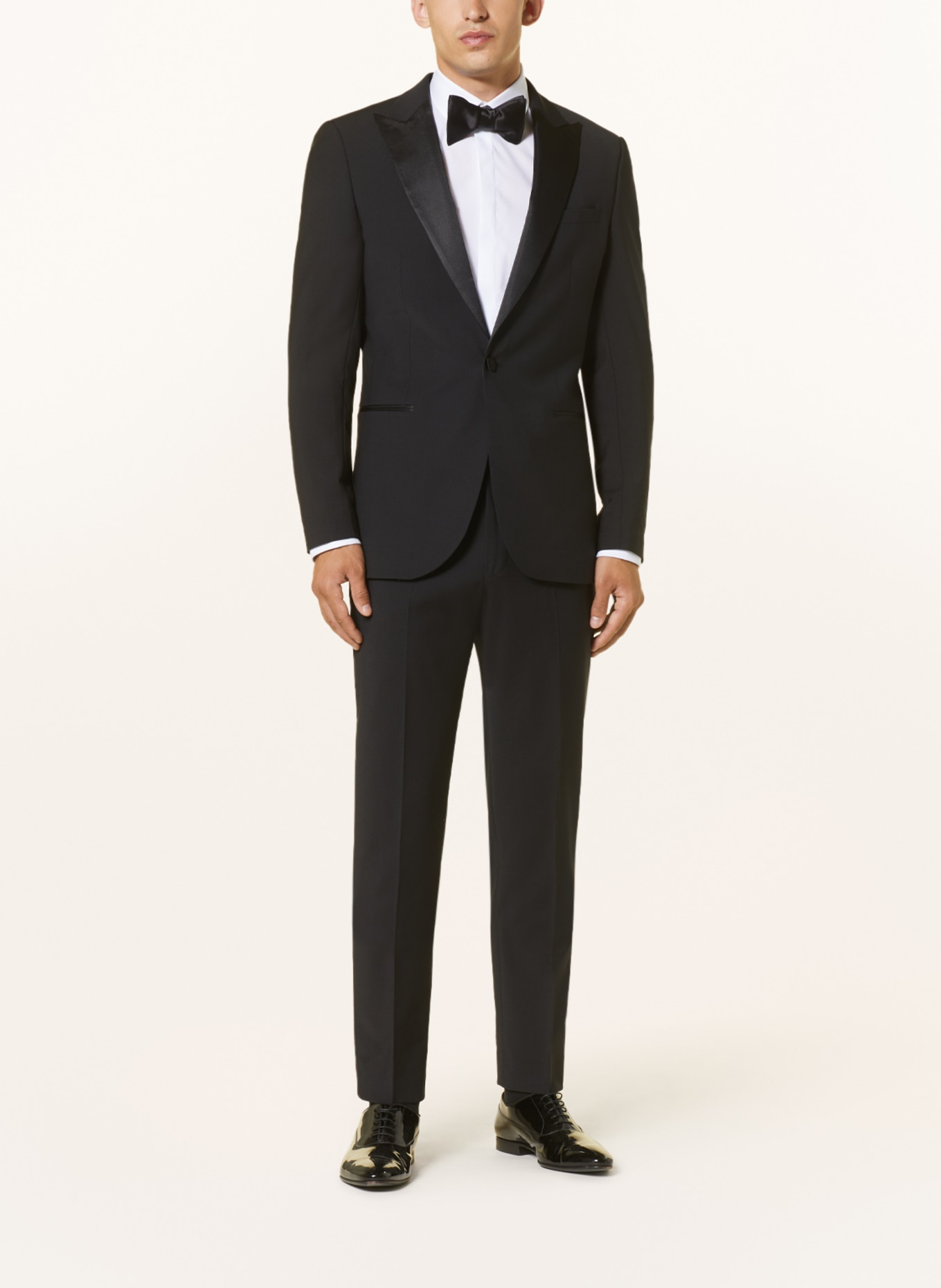 REISS Tuxedo trousers POKER modern fit, Color: 20 BLACK (Image 2)
