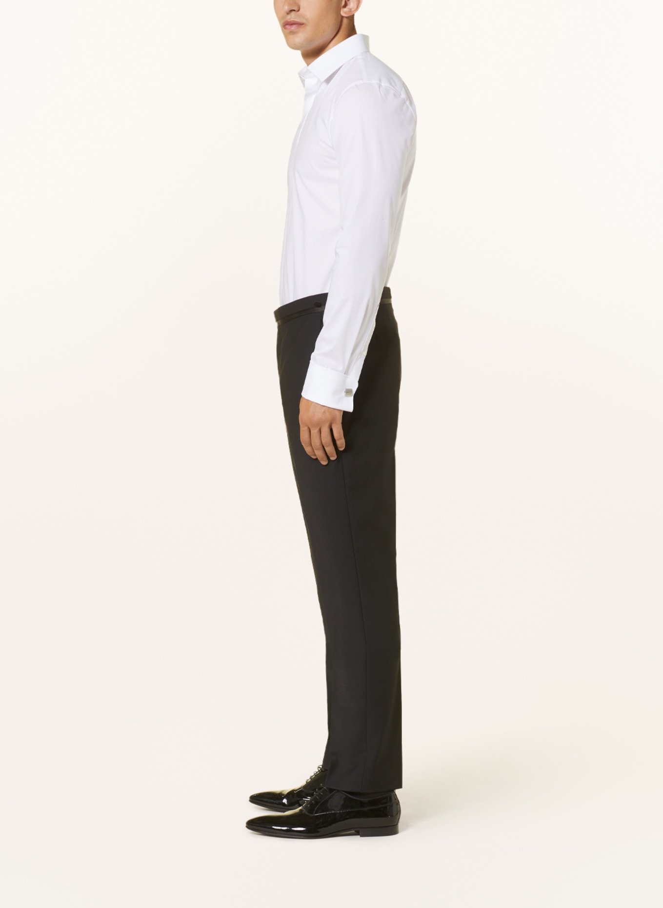 REISS Smokingové kalhoty POKER Modern Fit, Barva: 20 BLACK (Obrázek 5)