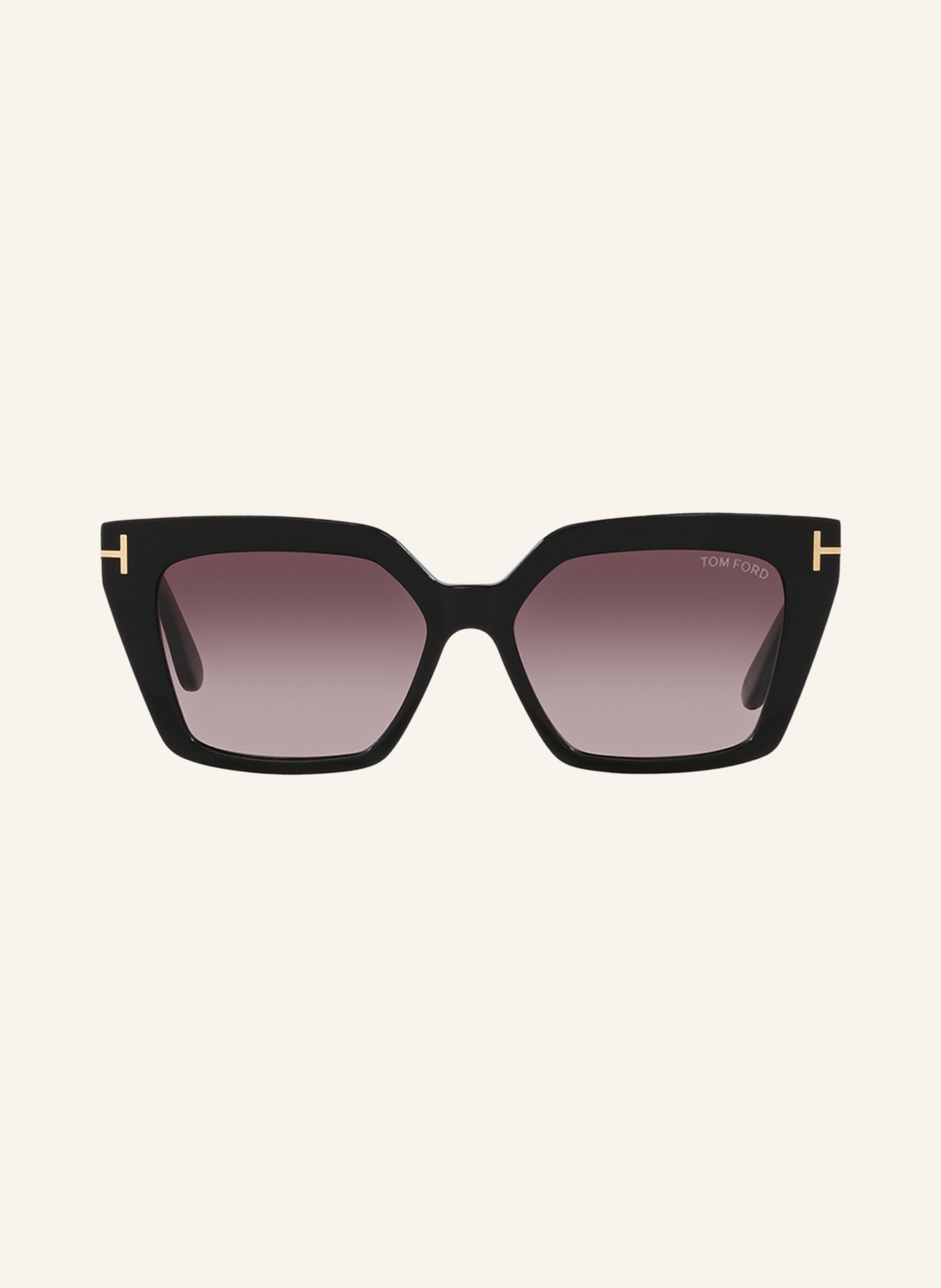 TOM FORD Sunglasses TR001637 WINONA, Color: 1330S6 - BLACK/ PURPLE MIRRORED (Image 2)
