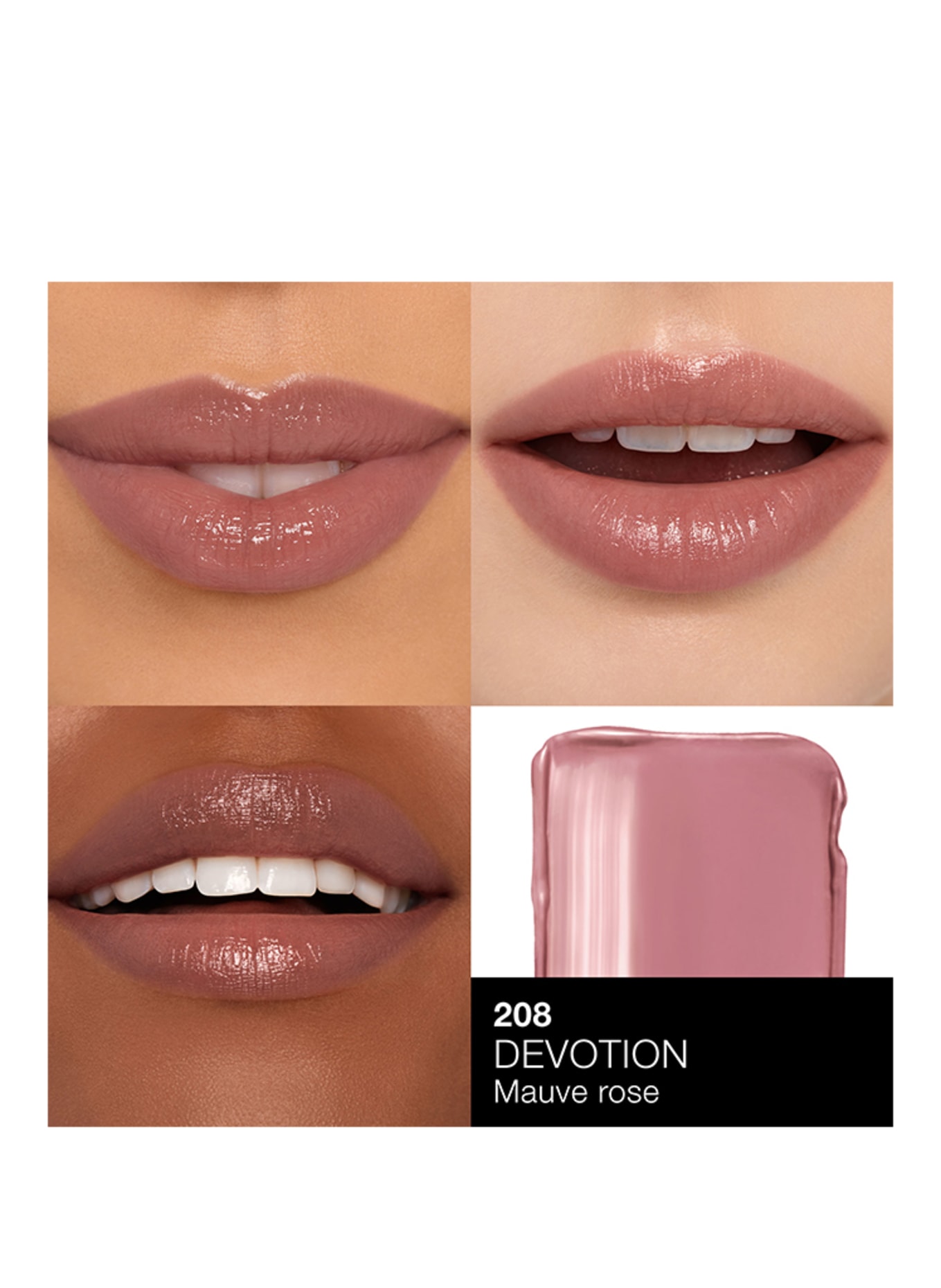 NARS AFTERGLOW SENSUAL SHINE LIPSTICK: DEVOTION