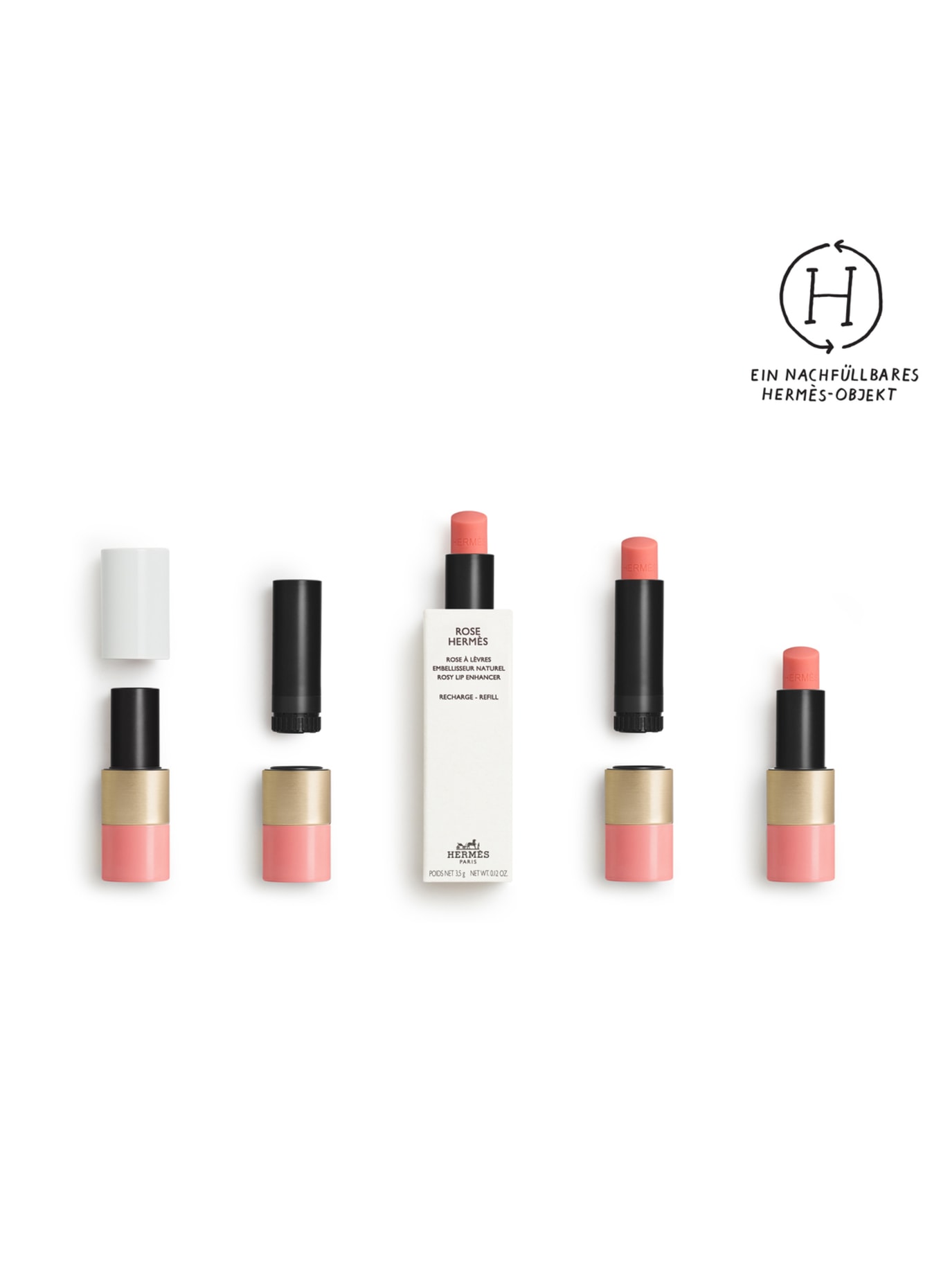 HERMÈS ROSE HERMÈS: 27 ROSE CONFETTI