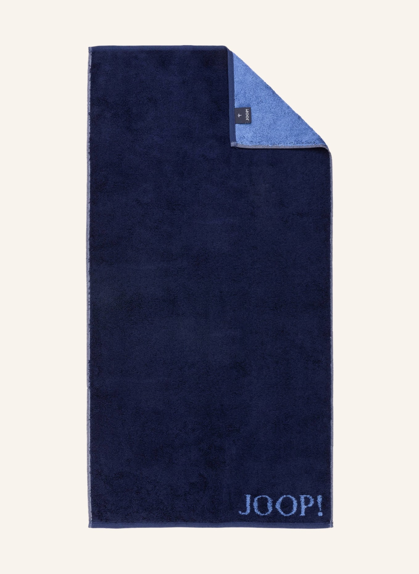JOOP! Handtuch CLASSIC DOUBLEFACE, Farbe: DUNKELBLAU (Bild 1)