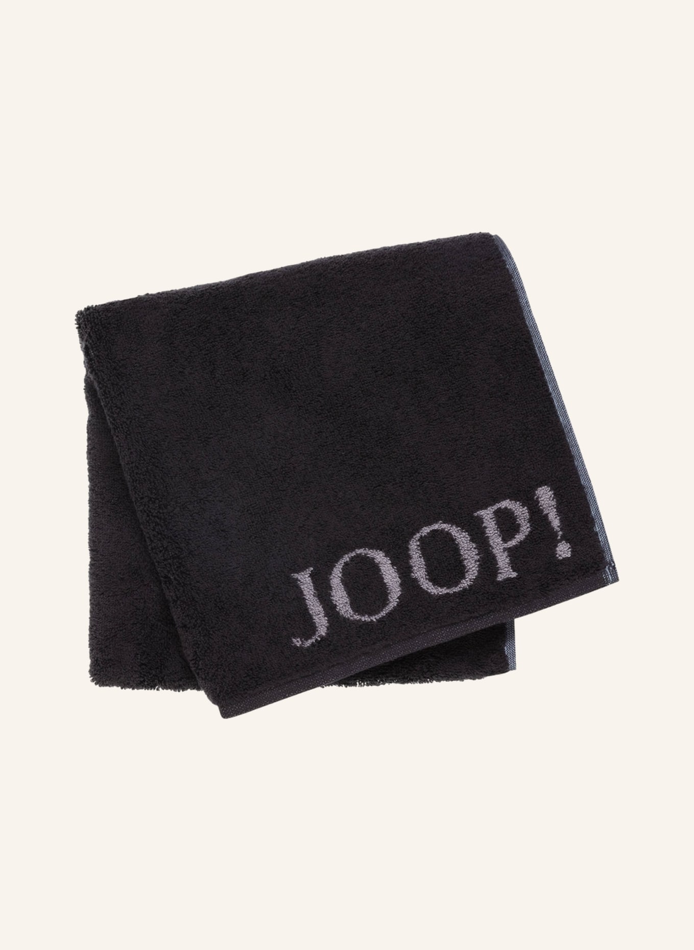 JOOP! Handtuch CLASSIC DOUBLEFACE, Farbe: SCHWARZ (Bild 2)