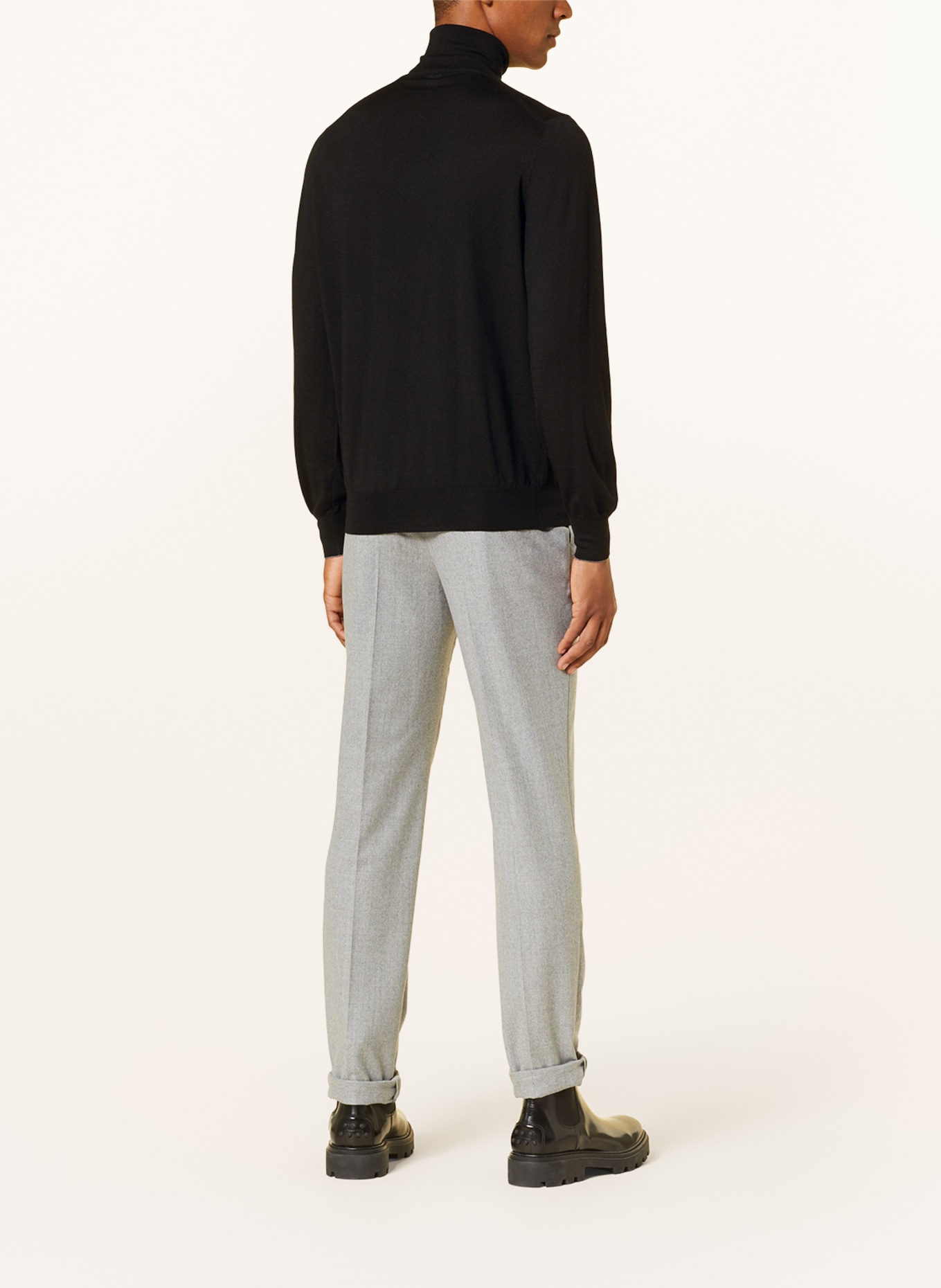 BRUNELLO CUCINELLI Turtleneck sweater, Color: BLACK (Image 3)