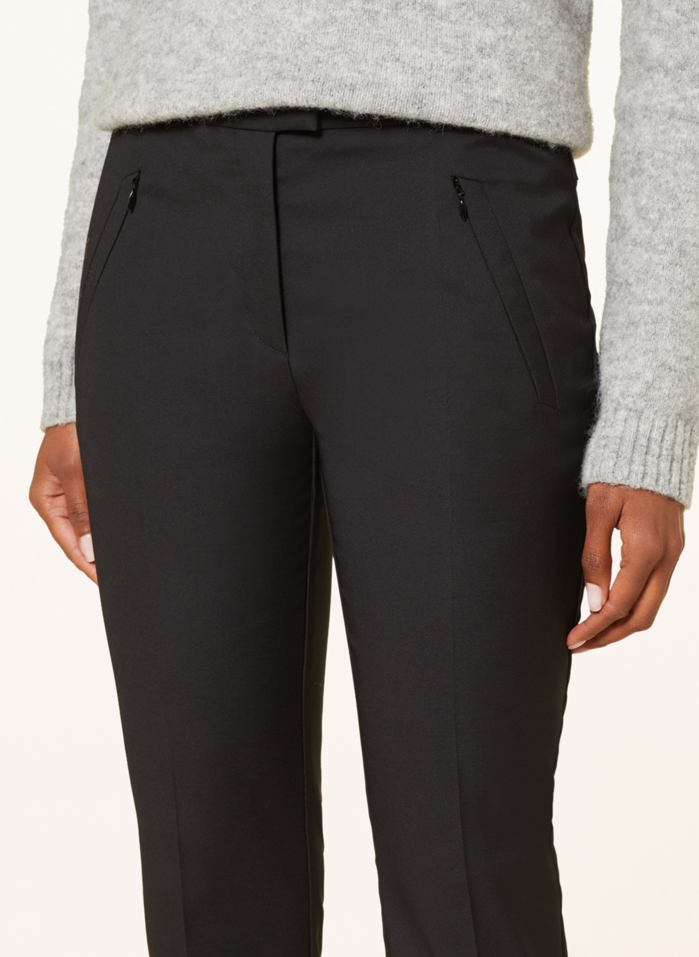 BOSS Trousers ANAITA, Color: BLACK (Image 5)