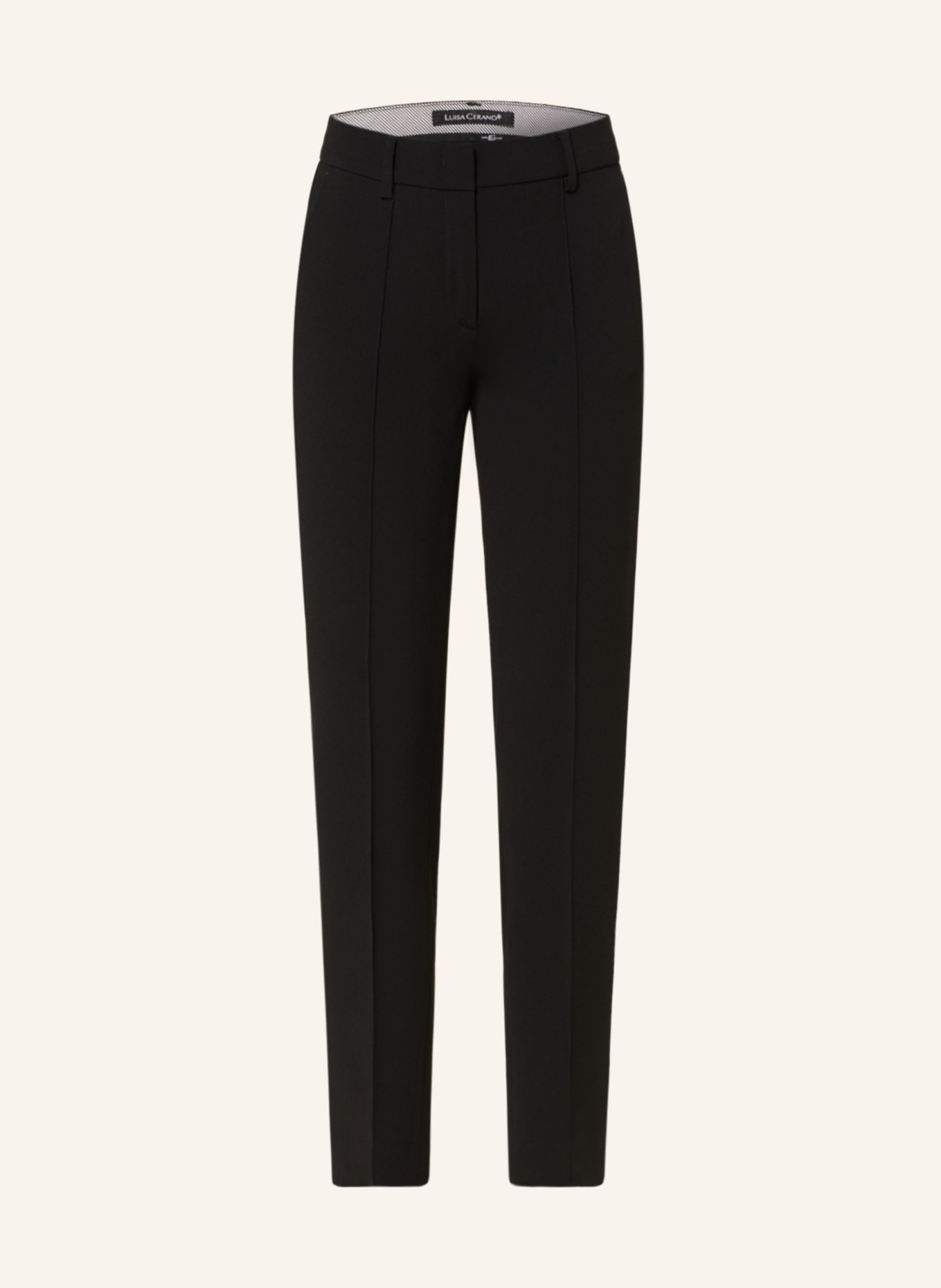 LUISA CERANO Trousers , Color: BLACK (Image 1)