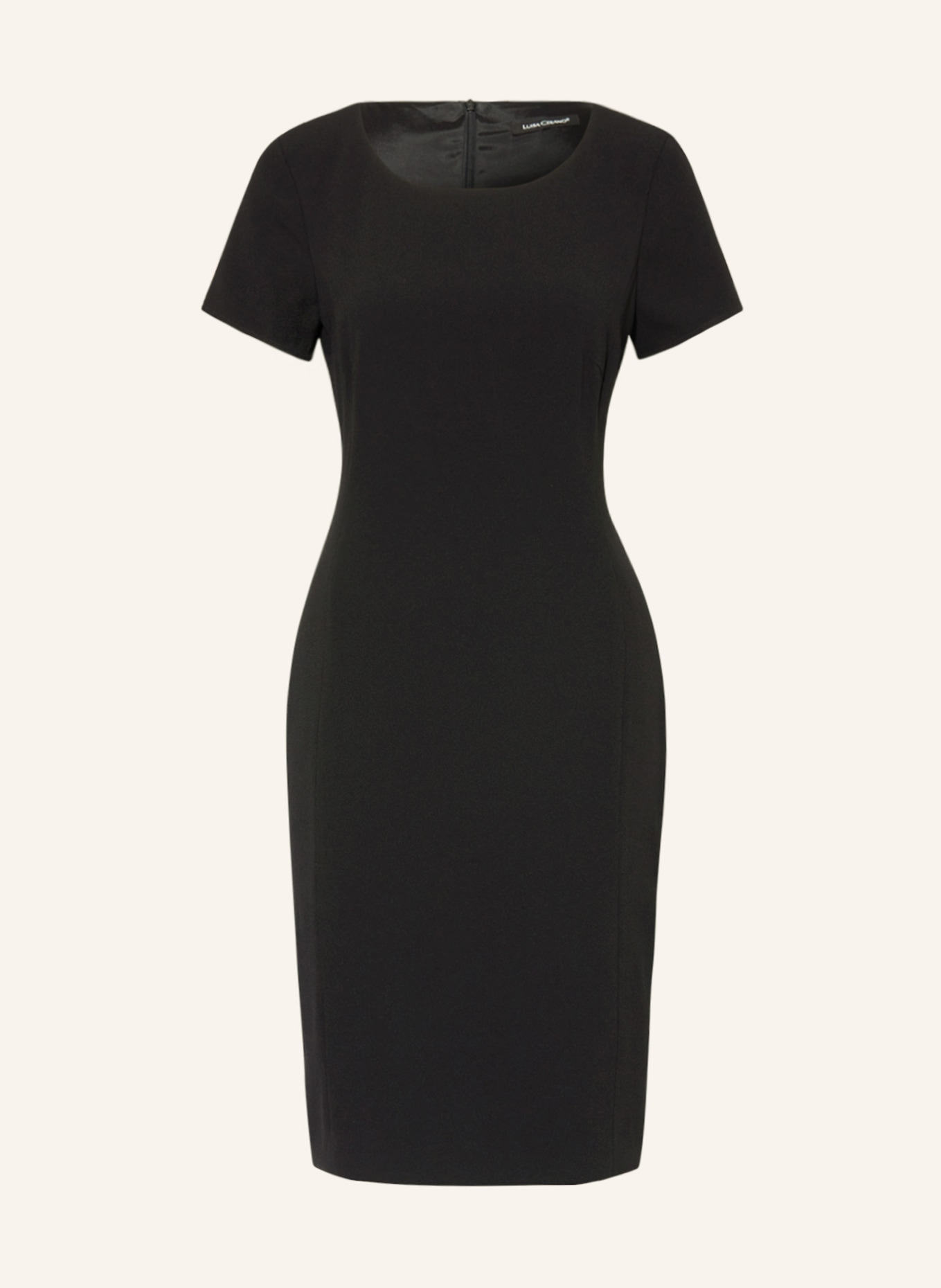 LUISA CERANO Sheath dress, Color: BLACK (Image 1)