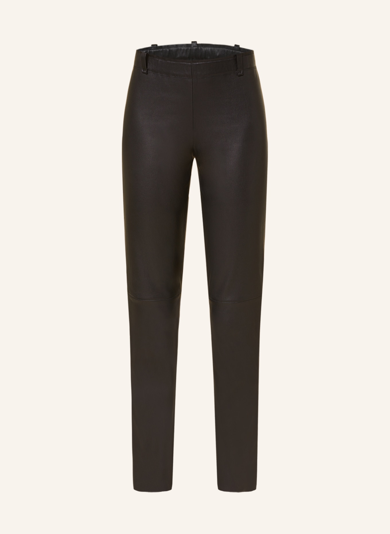 STOULS Leather pants MICK, Color: BLACK (Image 1)