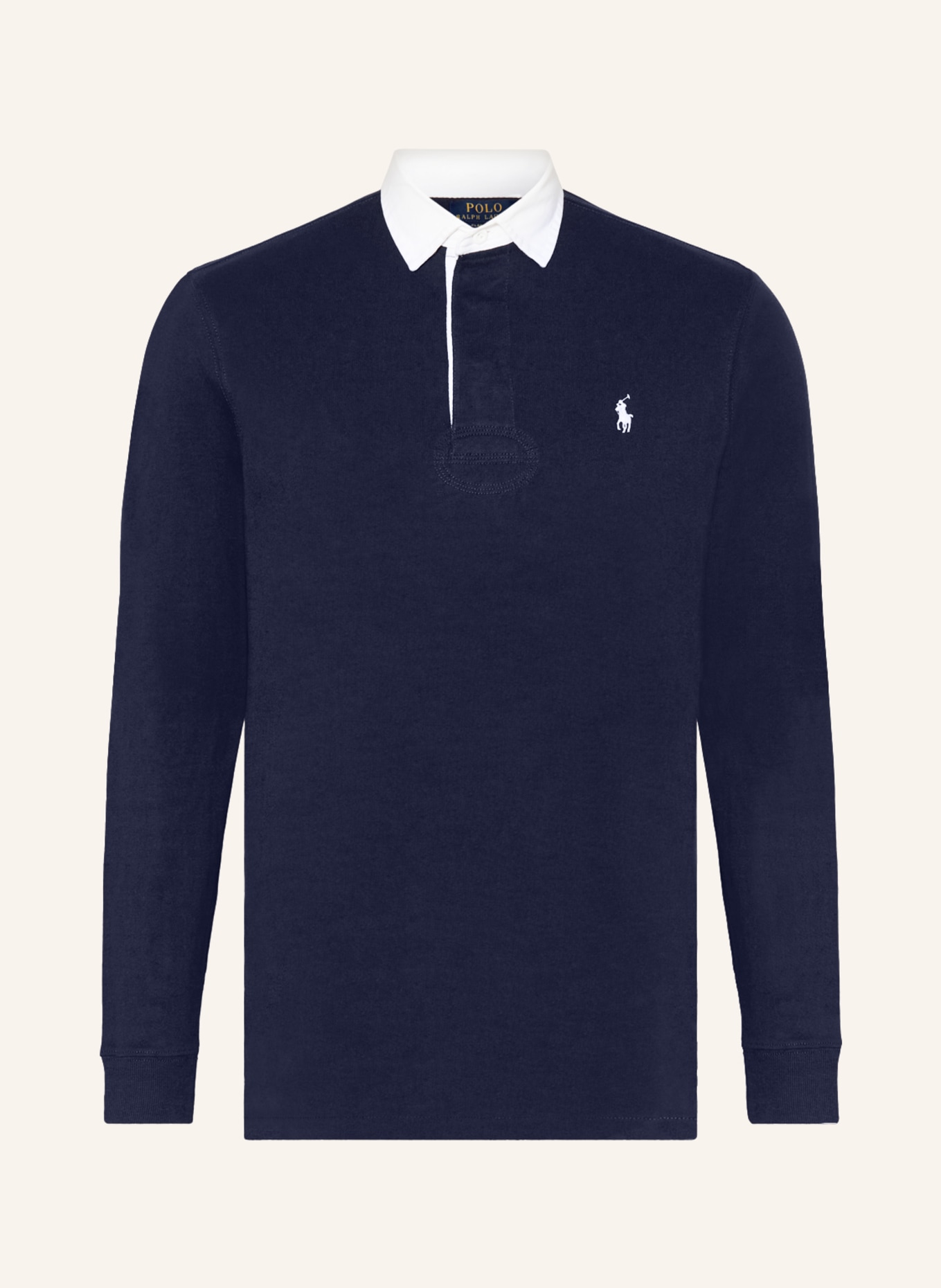 POLO RALPH LAUREN Rugby shirt classic fit, Color: DARK BLUE (Image 1)
